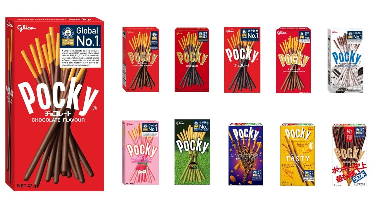 Pocky Day, a celebration of the Japanese chocolate-coated biscuits, is celebrated every year on November 11. Photo: Ezaki Glico