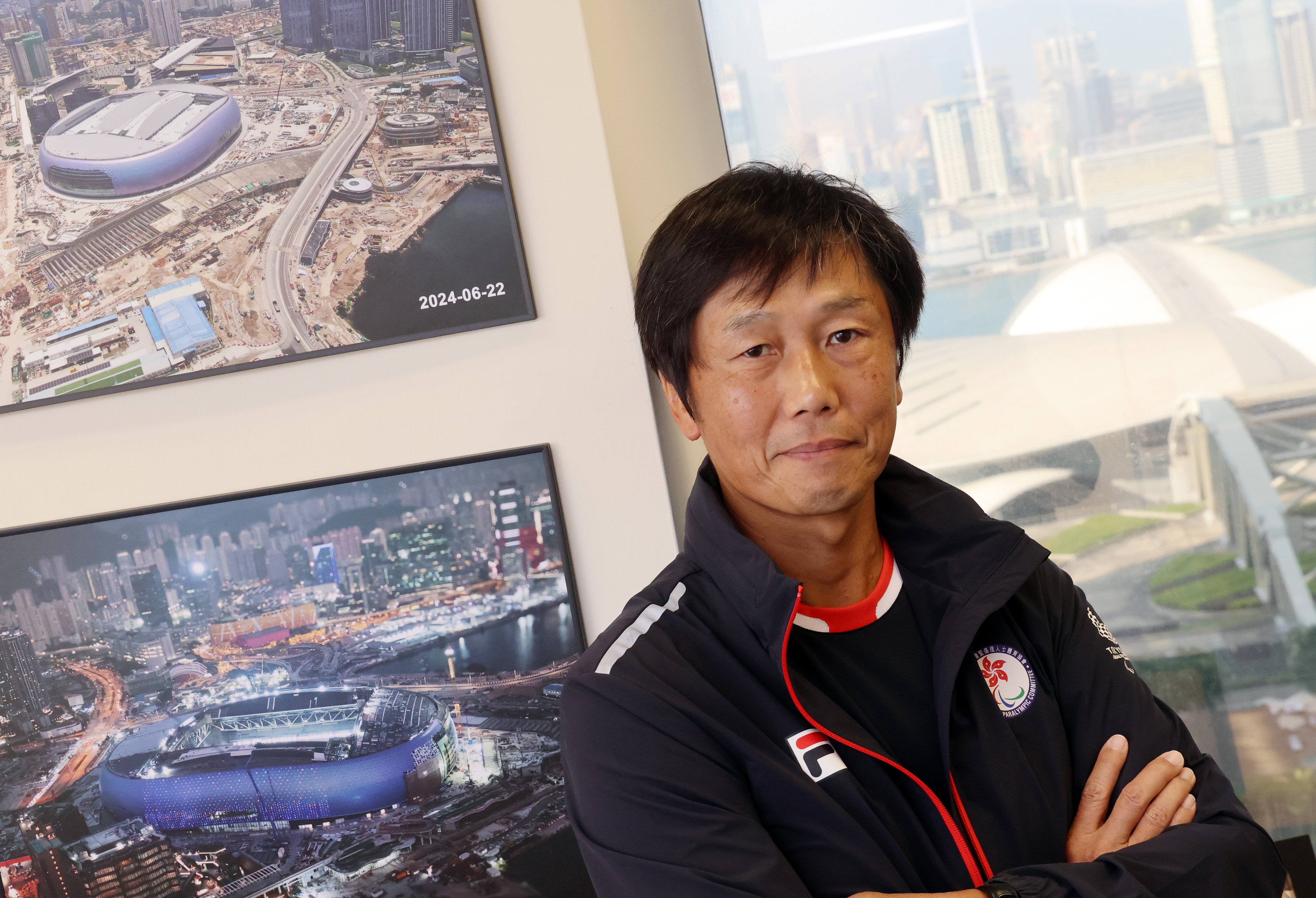 Yeung Tak-keung, head of the National Games Coordination Office (Hong Kong), at his office in Immigration Tower, Wan Chai. Photo: Jelly Tse