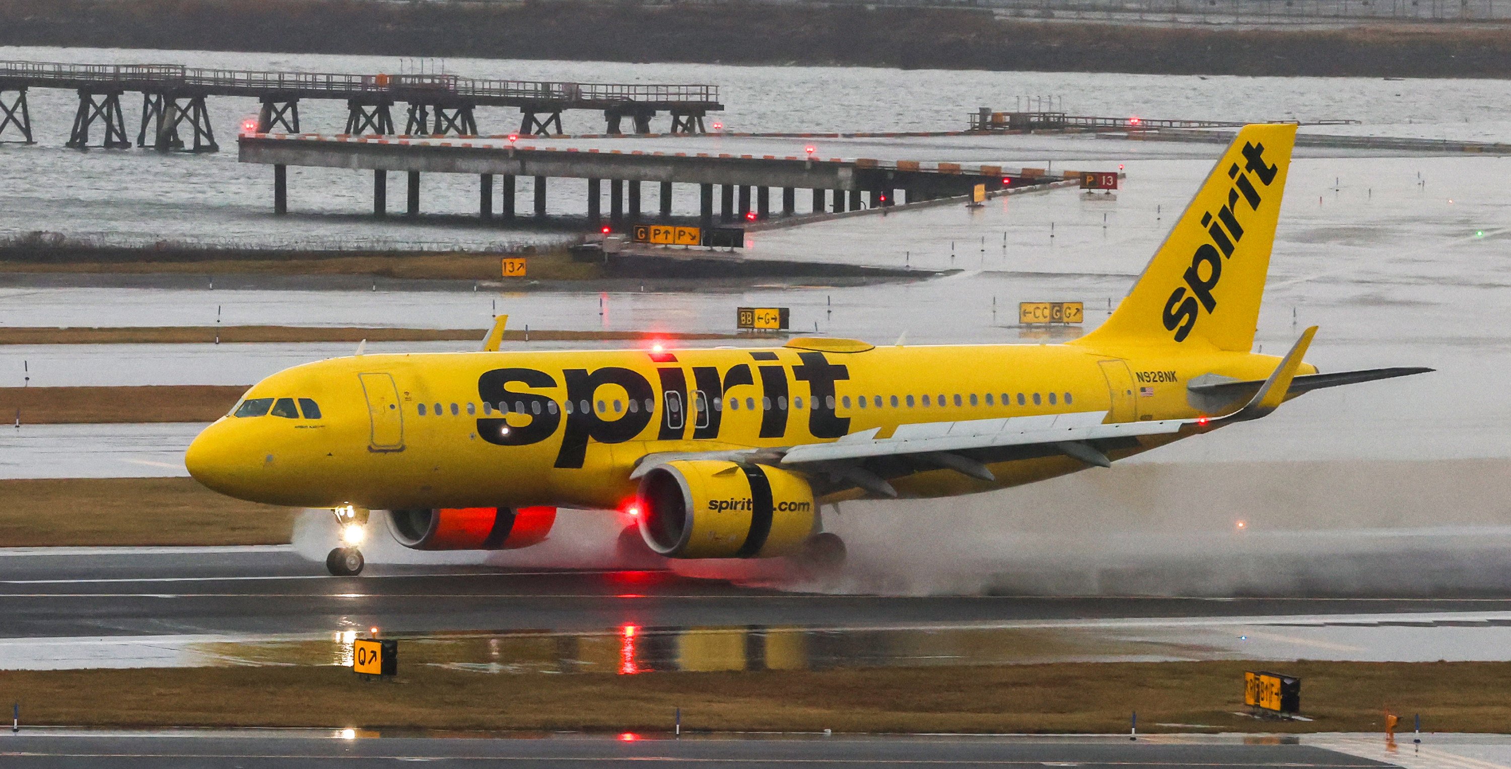 A Port-au-Prince-bound Spirit Airlines flight was forced to divert to the Dominican Republic after being struck by gunfire over Haiti’s capital on Monday. Photo: AFP / Getty Images / TNS