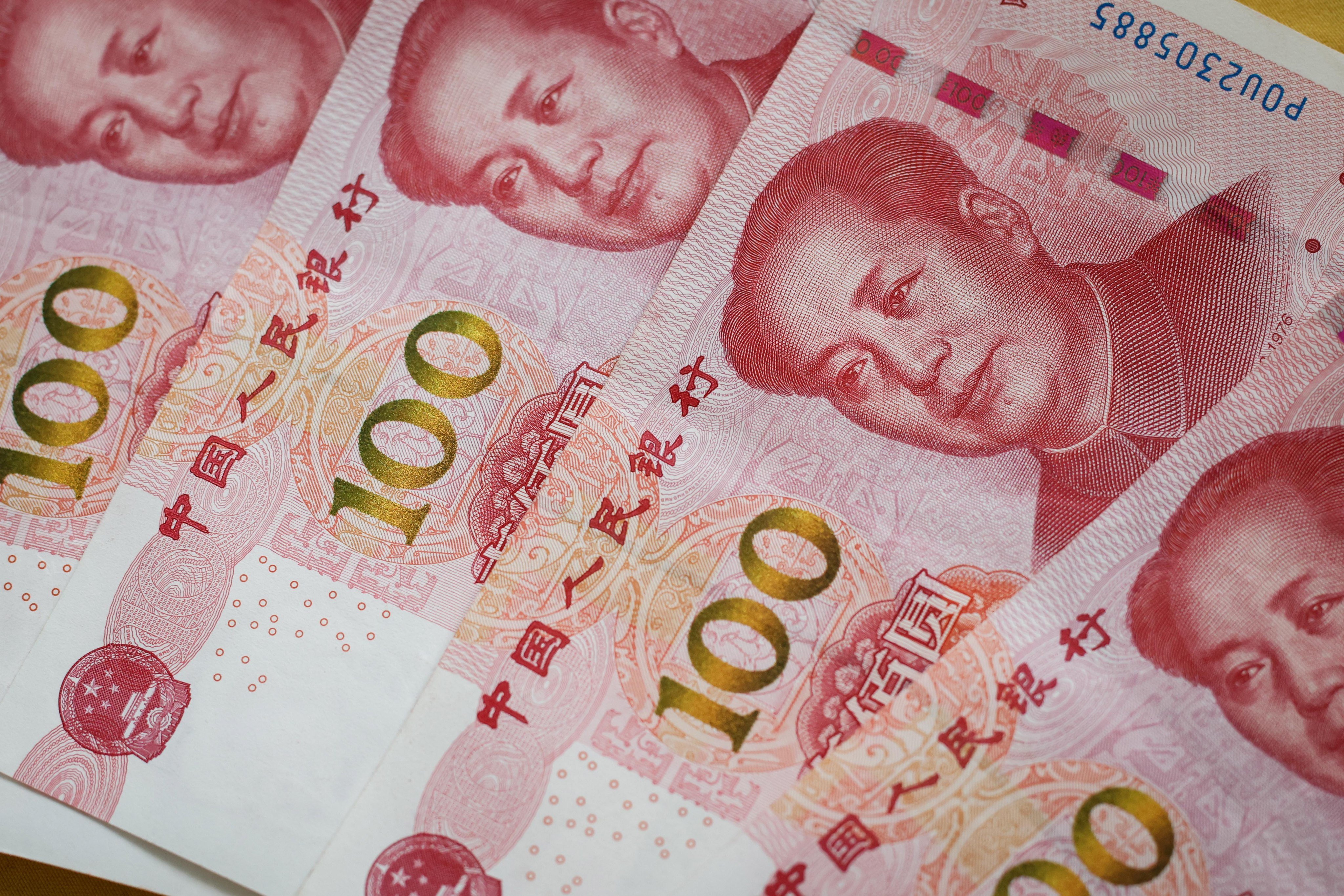 Yuan deposits in Hong Kong exceeded 1 trillion yuan for six months in a row up to September, according to HKMA. Photo: EPA-EFE