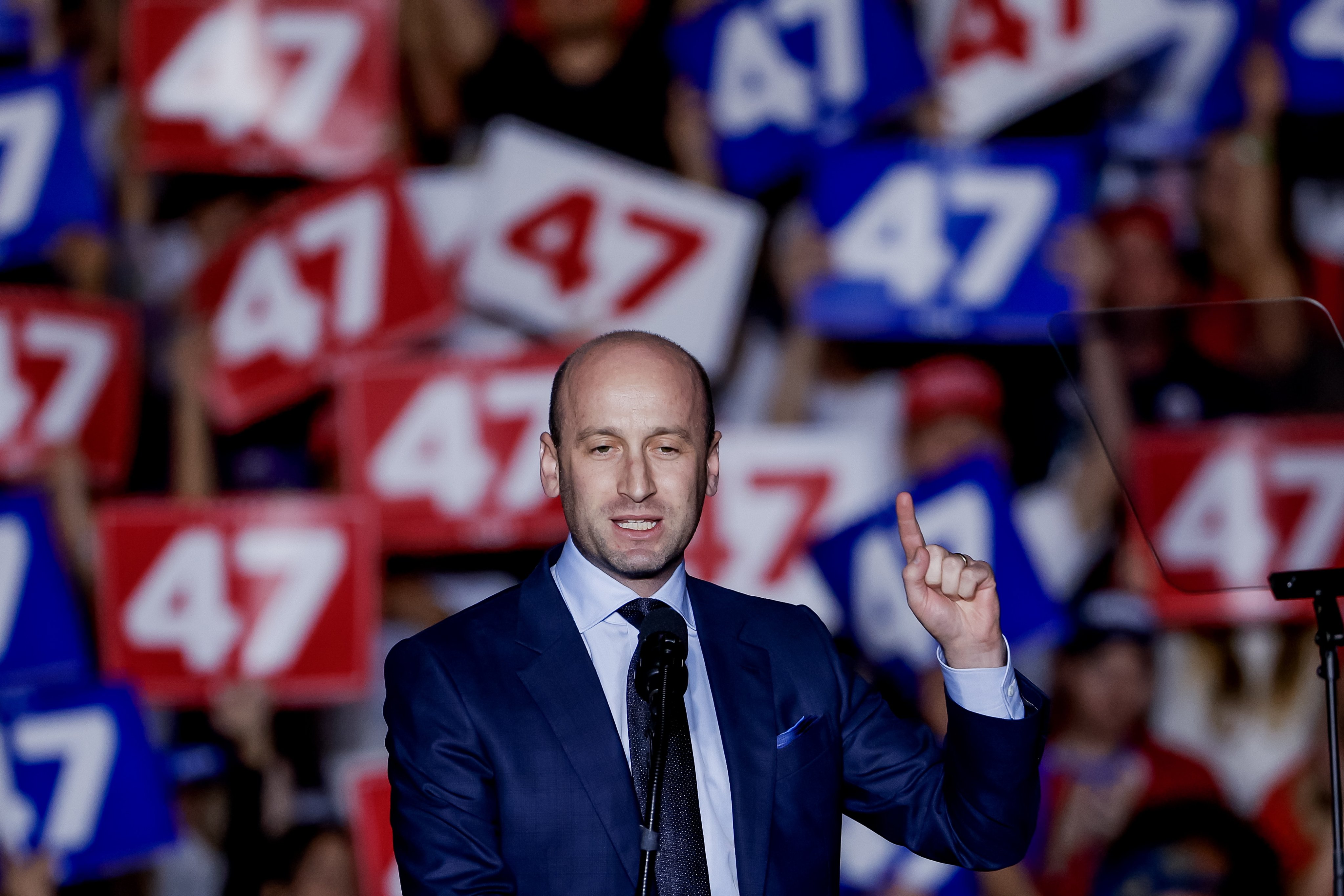 Stephen Miller. Photo: EPA-EFE