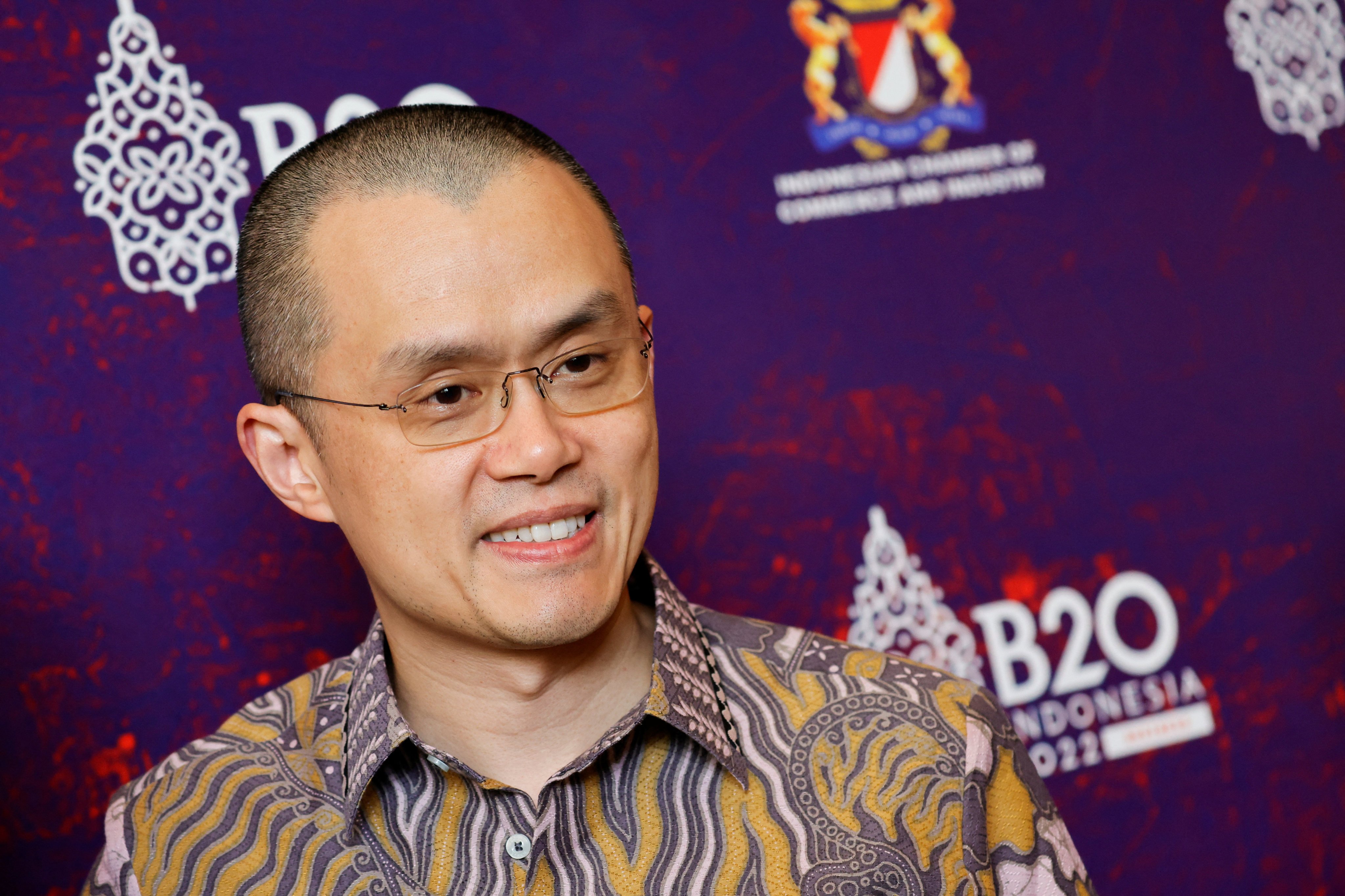 Zhao Changpeng, founder and former CEO of Binance. Photo: Reuters