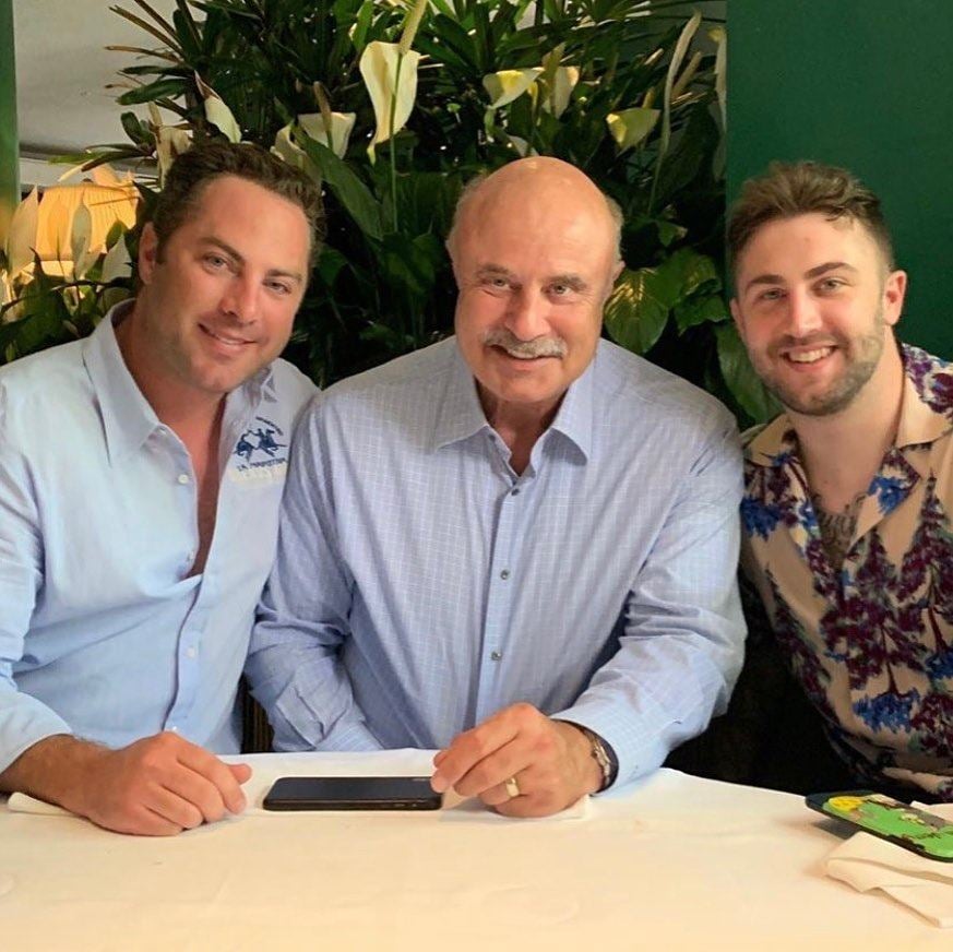 Dr Phil has two sons, Jay and Jordan McGraw, who also work in the entertainment industry. Photo: @jaypmcgraw/Instagram