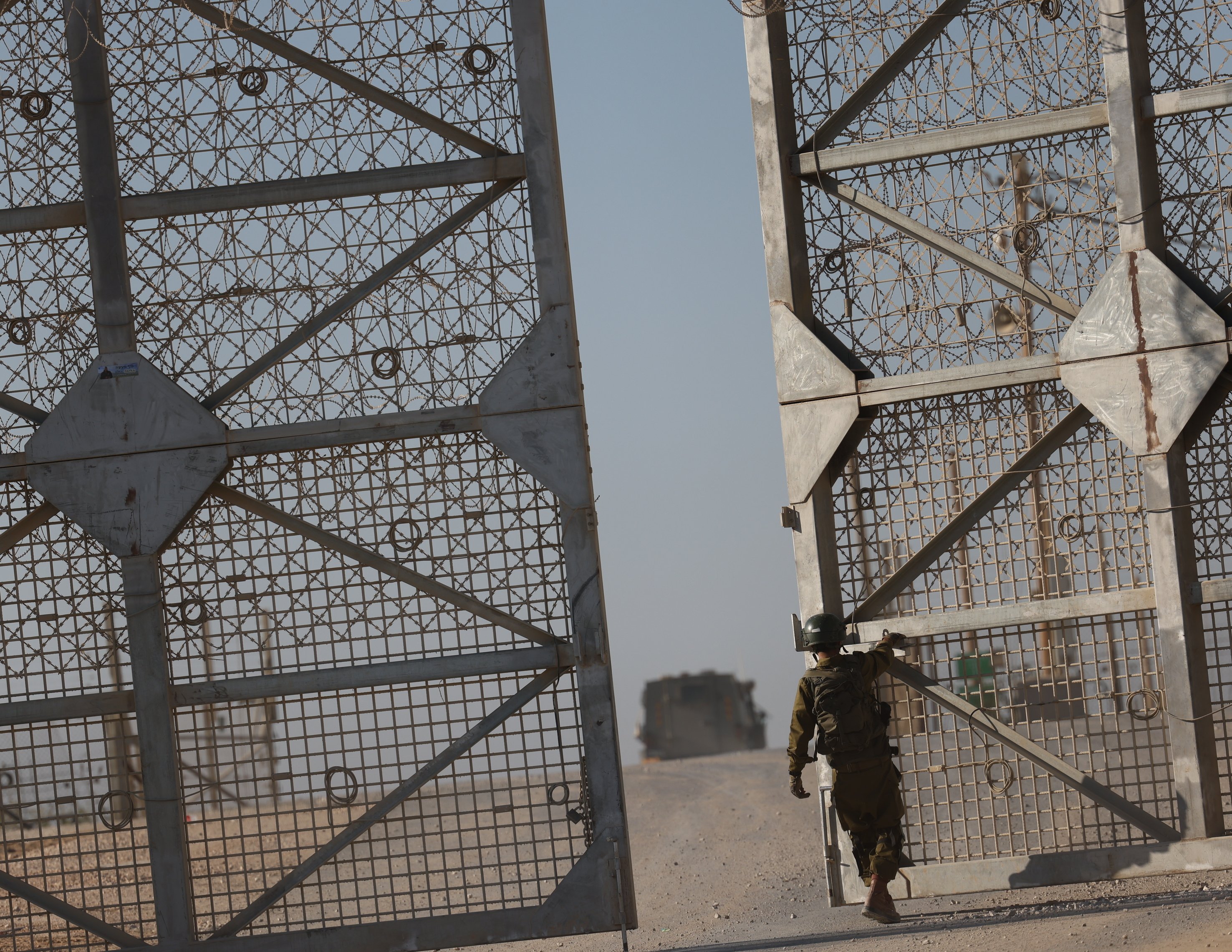 Erez crossing, on the border with northern Gaza Strip in southern Israel. Photo: EPA-EFE