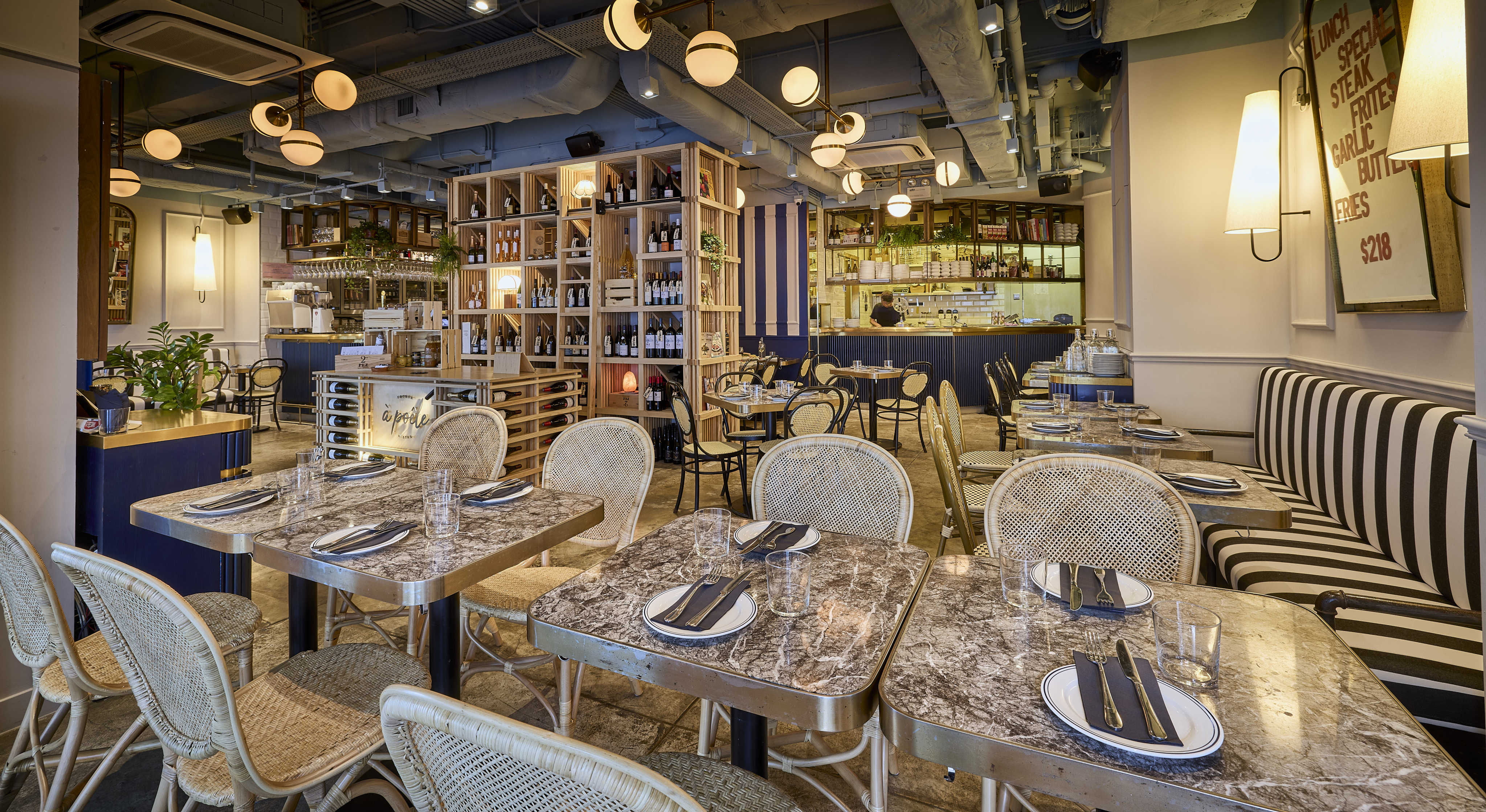 The hottest new dining openings in Hong Kong, November 10-16. Photo: courtesy of À Poêle French Bistro