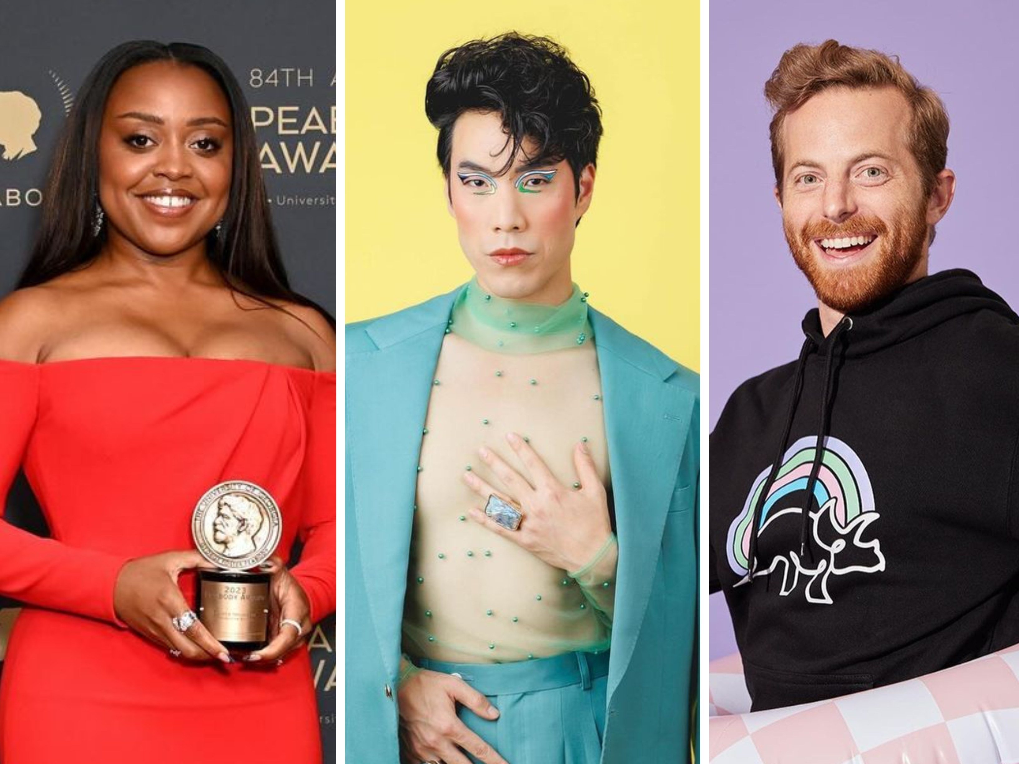 Quinta Brunson, Eugene Lee Yang and Ned Fulmer all rose to fame on Buzzfeed – but where are they now? Photos: @quintab; @eugeneleeyang; @nedfulmer/Instagram