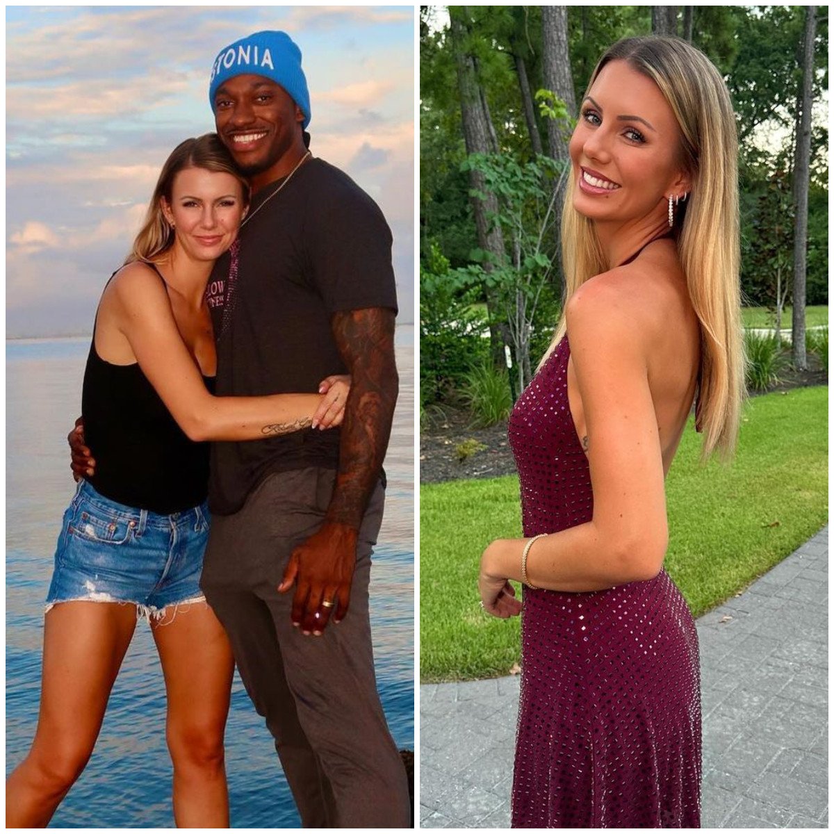 Former NFL star Robert Griffin III has been married to Grete Griffin for six years. Photos: @gretegiii/Instagram