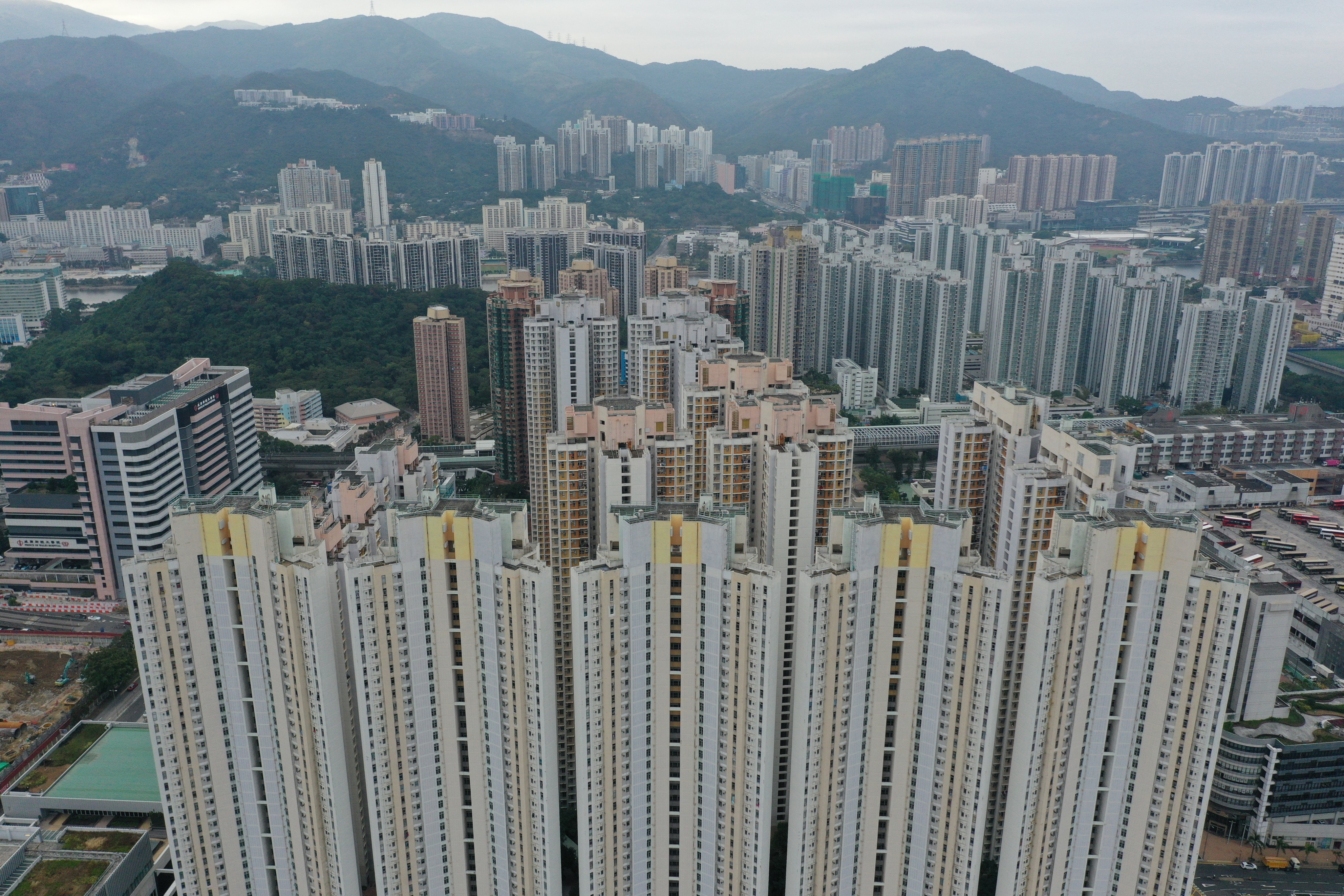 The incident took place at Sha Tin’s Shui Chuen O Estate. Photo: Sam Tsang