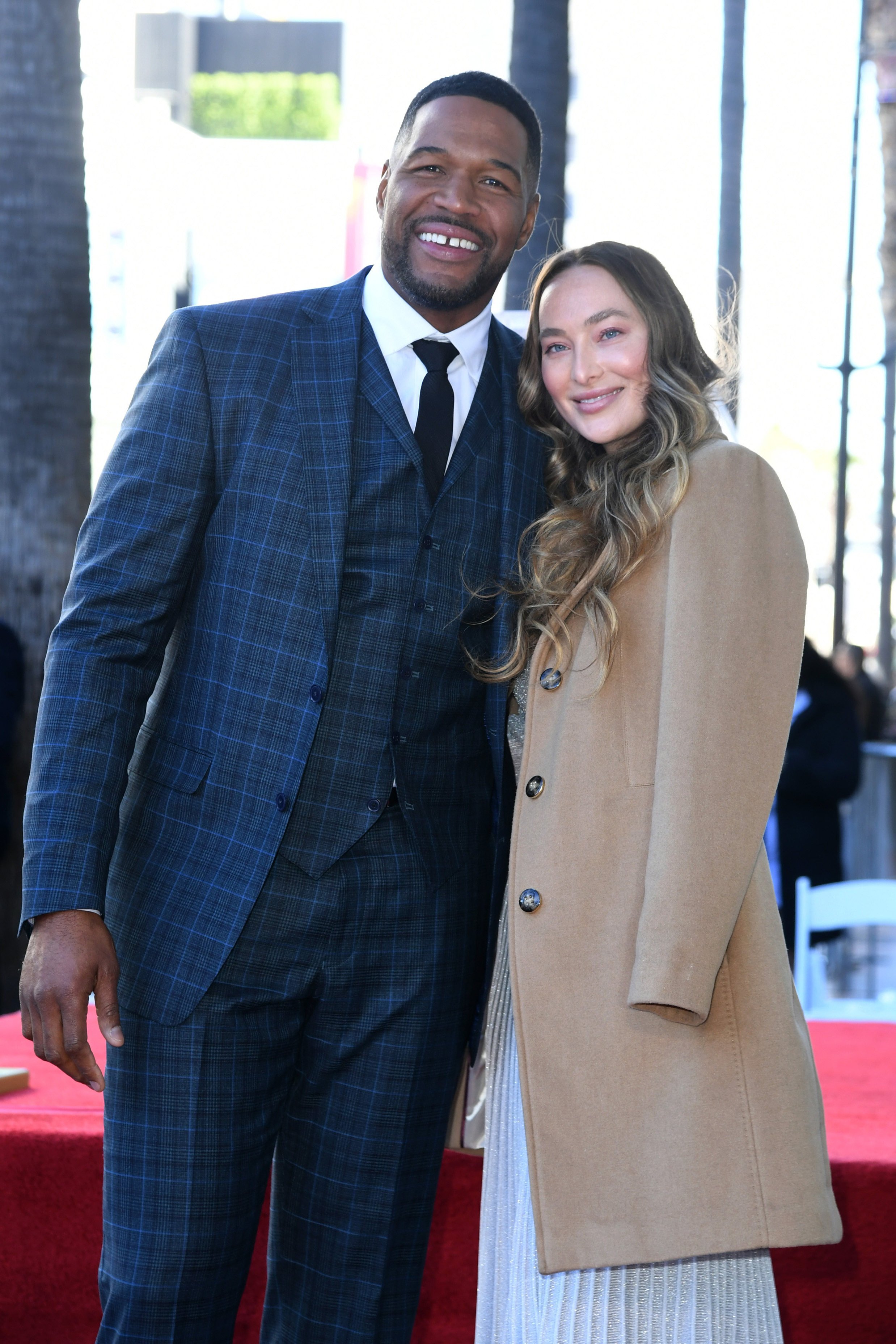 Michael Strahan and Kayla Quick have been going strong since 2015. Photo: Getty Images