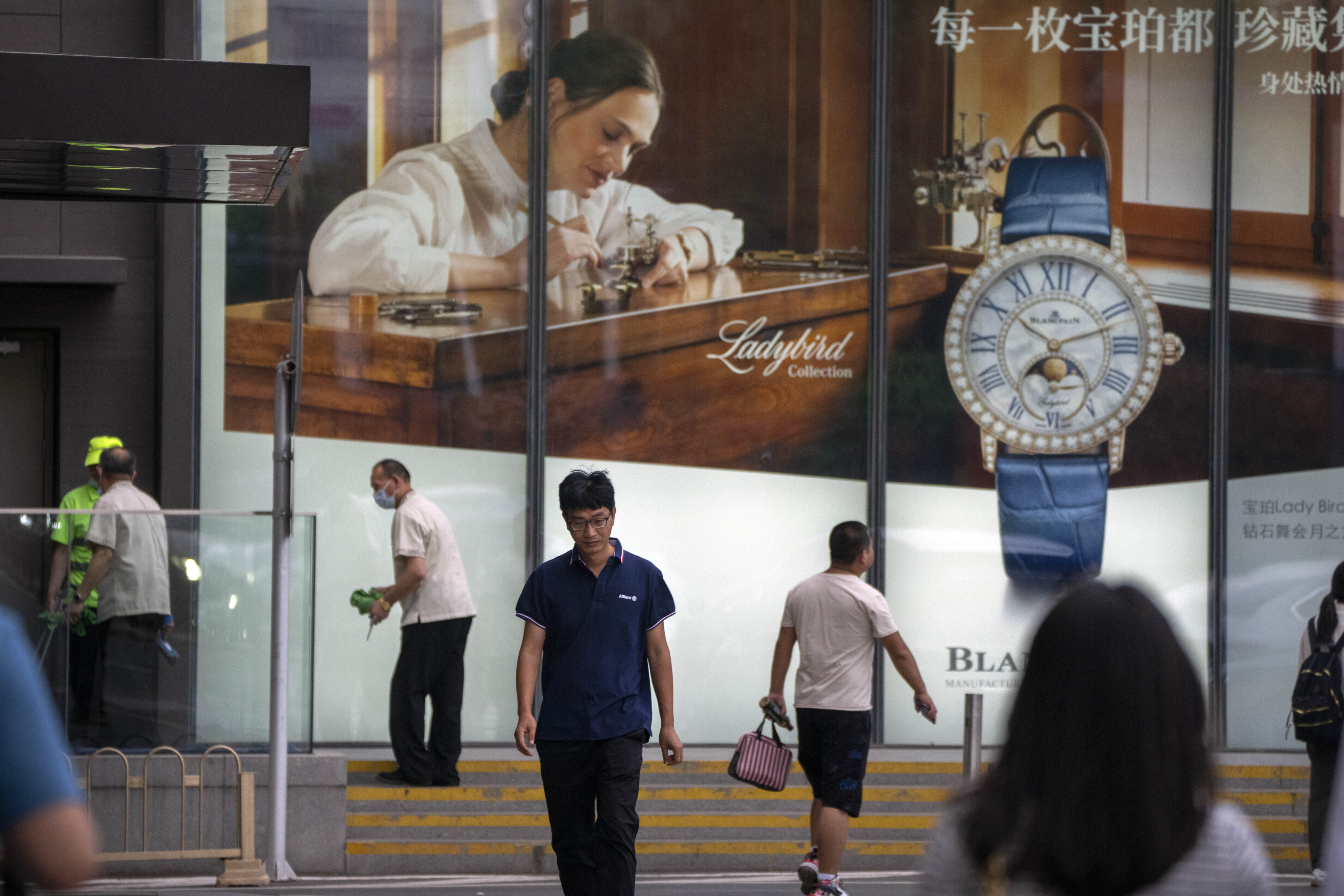 China has seen a drop in consumer spending on luxury goods, a reflection of broader economic anxieties. Photo: AP