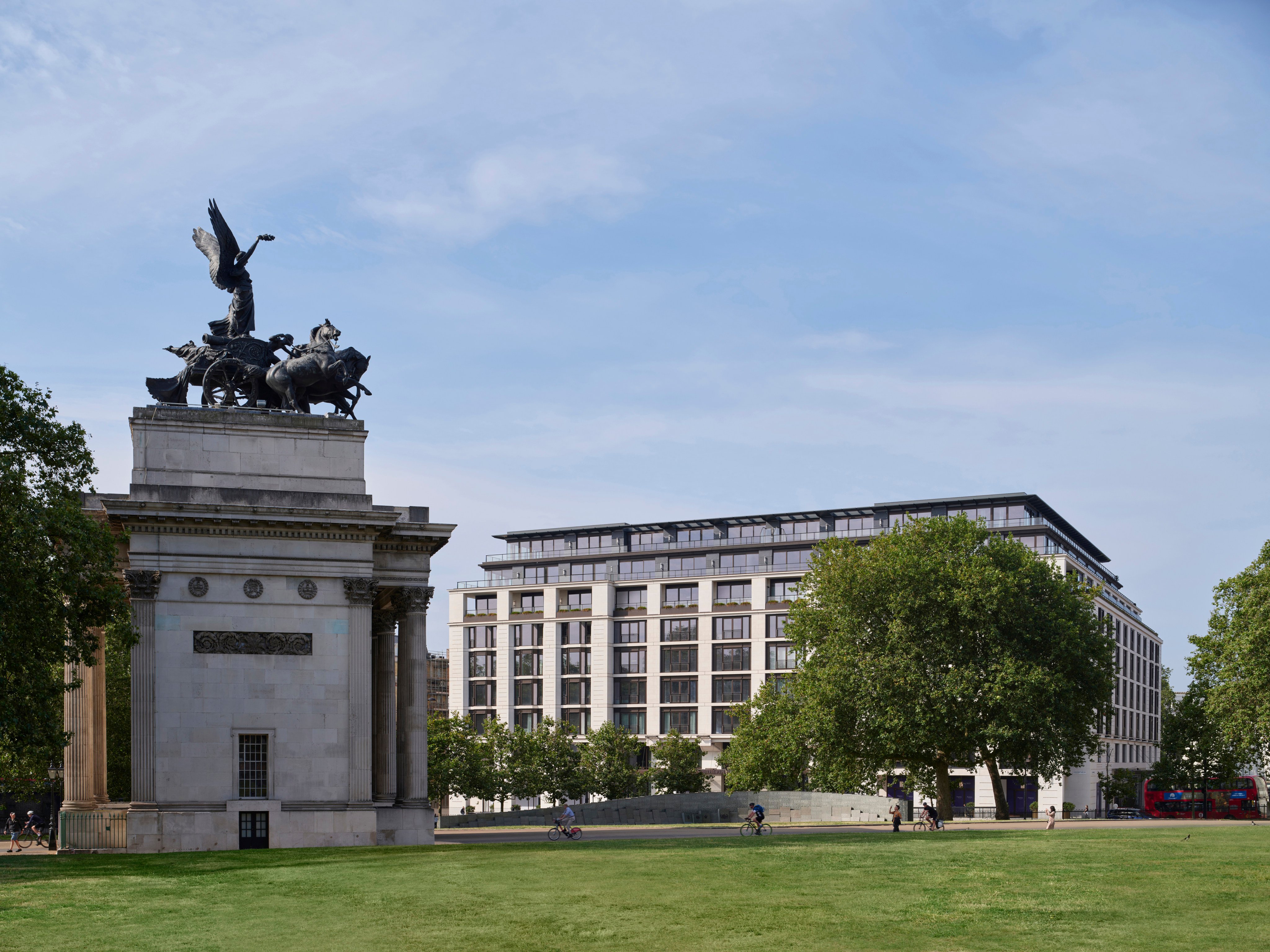 The Peninsula London is situated on Hyde Park Corner in Belgravia. Photo: Handout