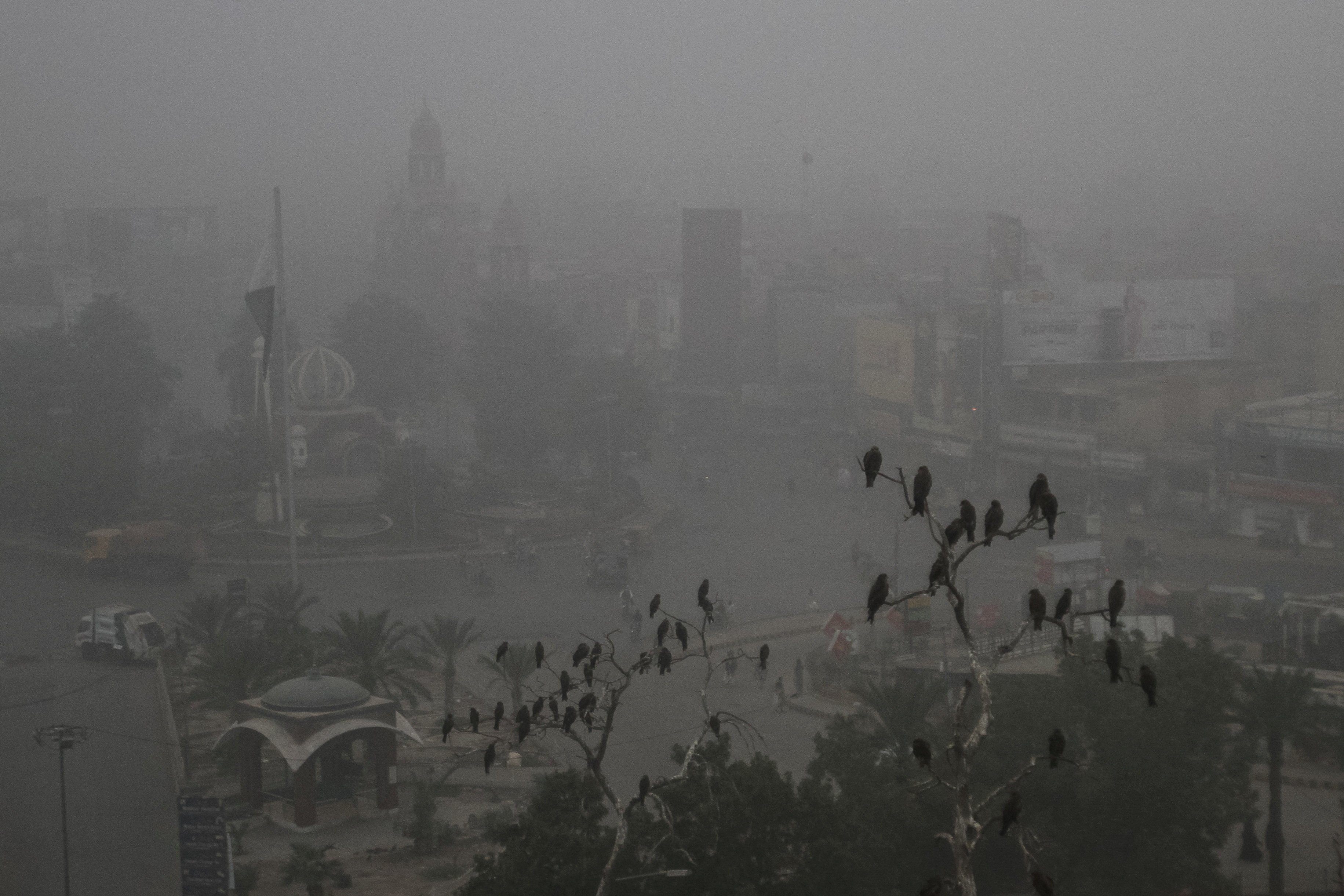 A view of the city of Multan, Pakistan, on Friday. Photo: Reuters