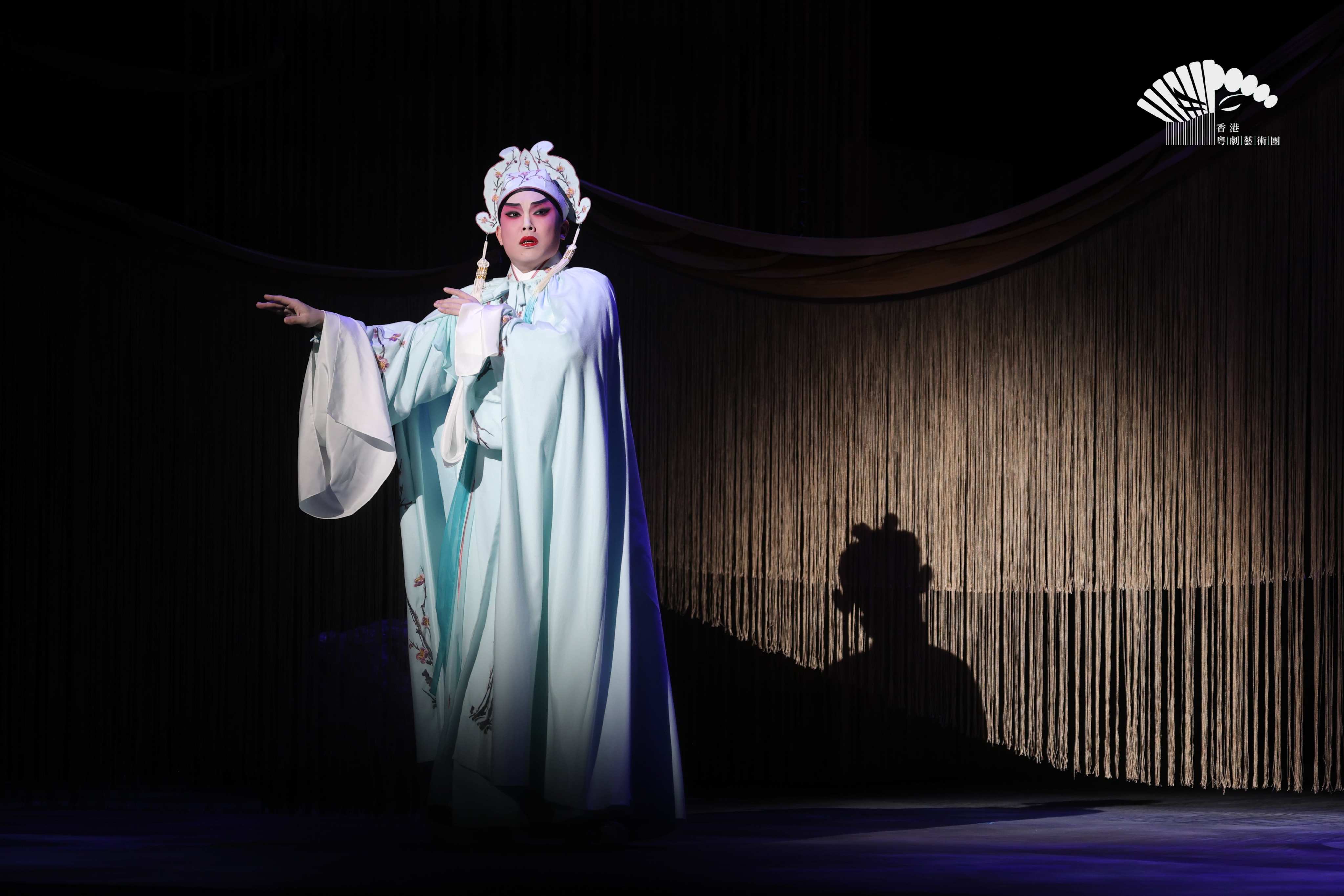 Thompson Vong performs in the Hong Kong Cantonese Opera Troupe production of “The Butterfly and the Red Pear Blossoms”. Photo: Handout