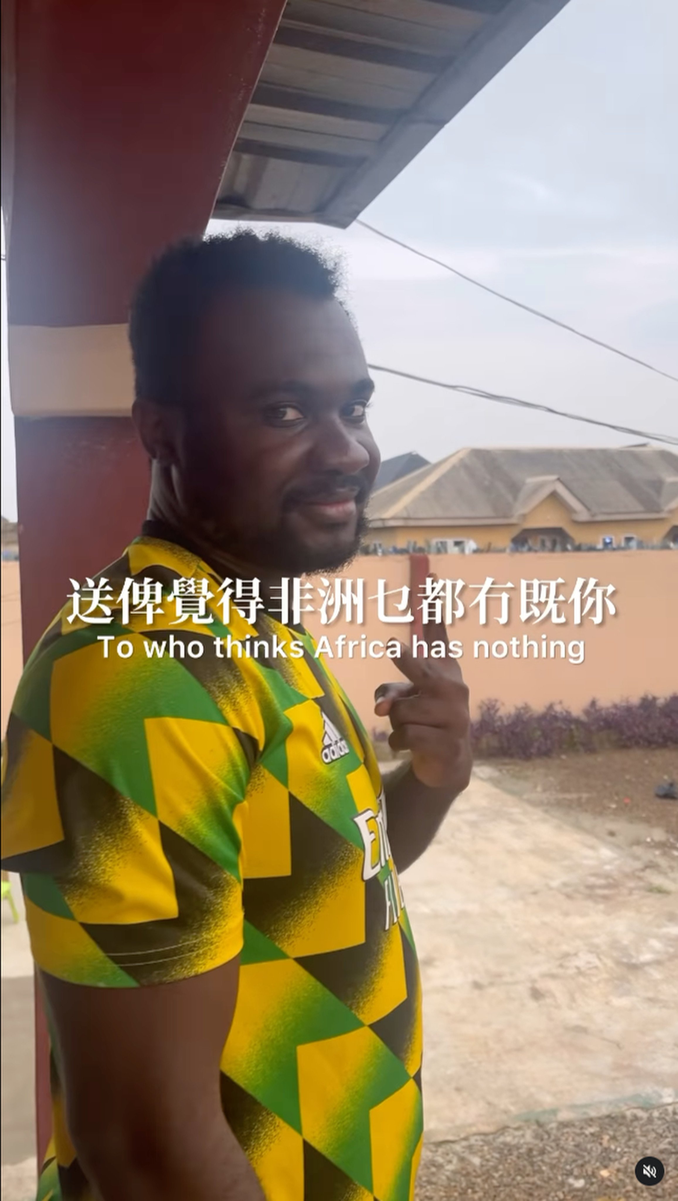 “This is for those who think Africa has nothing,” Adekunbi Hassan Salako starts all of his short videos in the same format, speaking in Cantonese, in a bid to appeal to Hongkongers. Photo: Instagram/ kunbifusion
