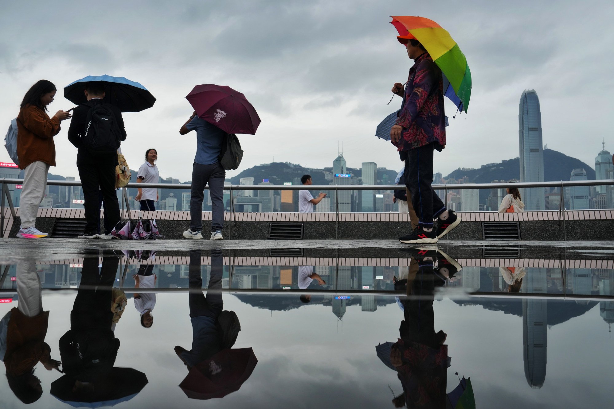 The late arrival of typhoons this year could be a result of global warming, according to experts. Photo: Elson Li