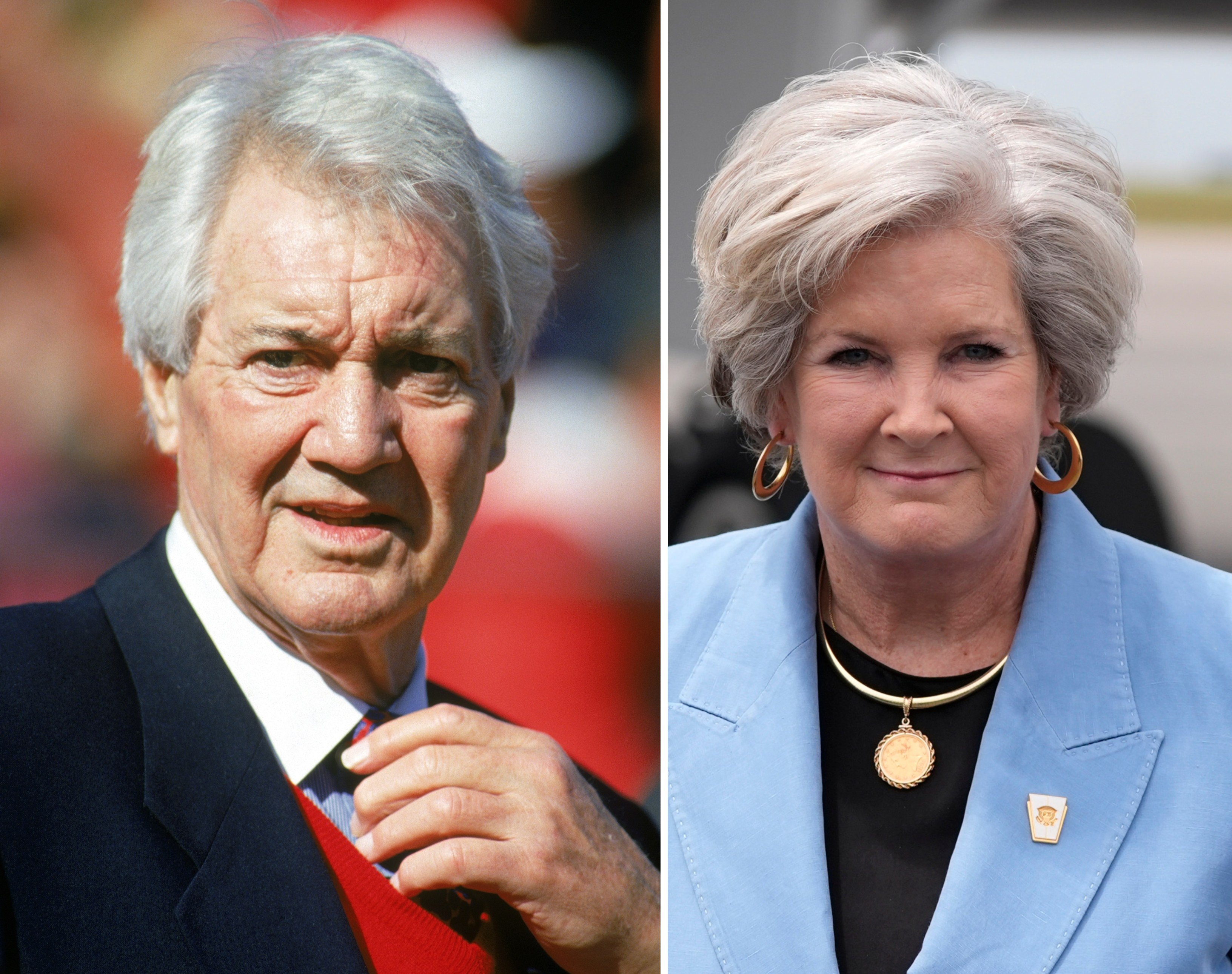 New White House chief of staff Susie Wiles and her late father Pat Summerall shared a close relationship. Photos: Getty Images, AP