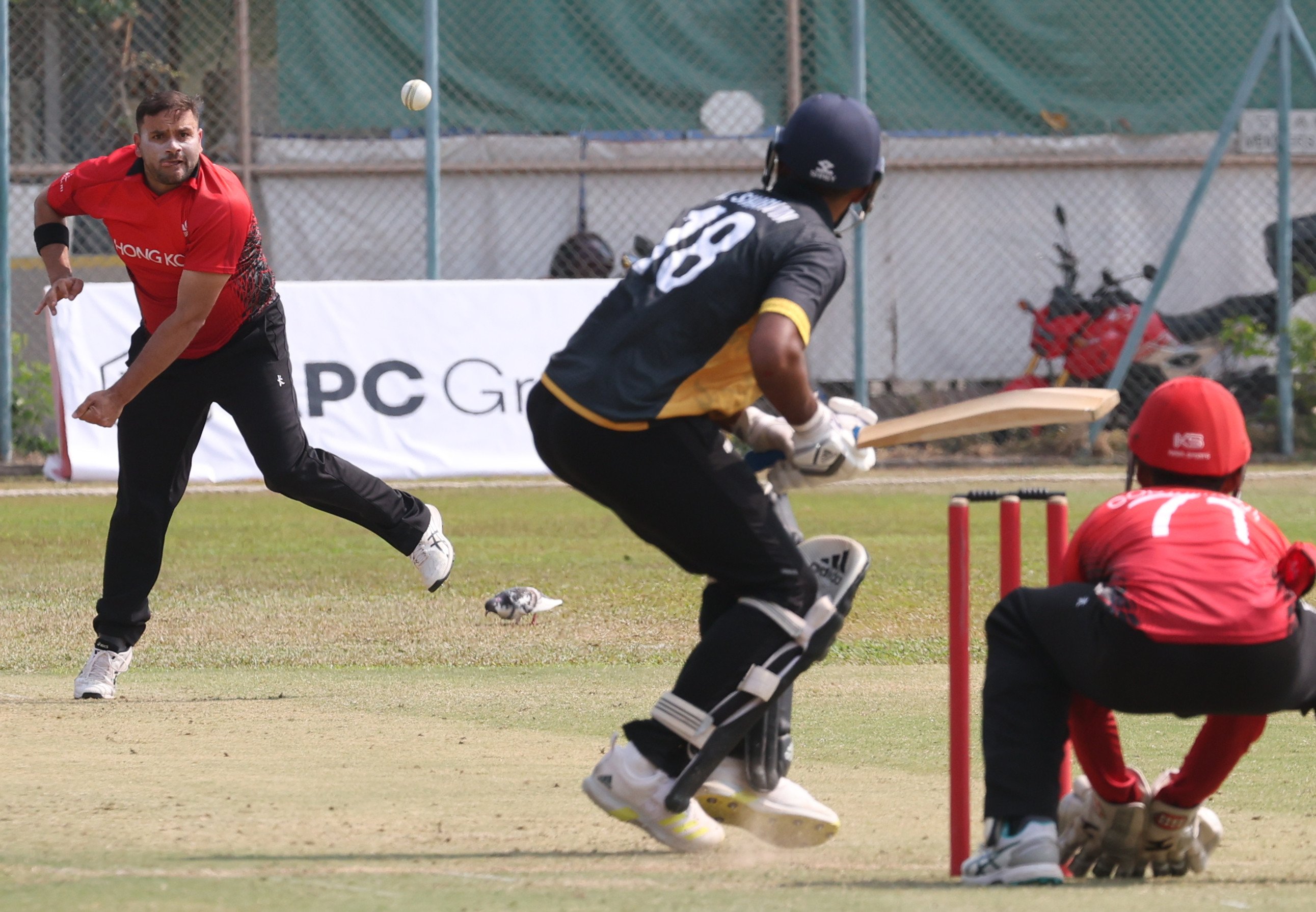 Yasim Murtaza claimed 13 wickets across Hong Kong’s five Challenge League matches in Uganda. Photo: Yik Yeung-man