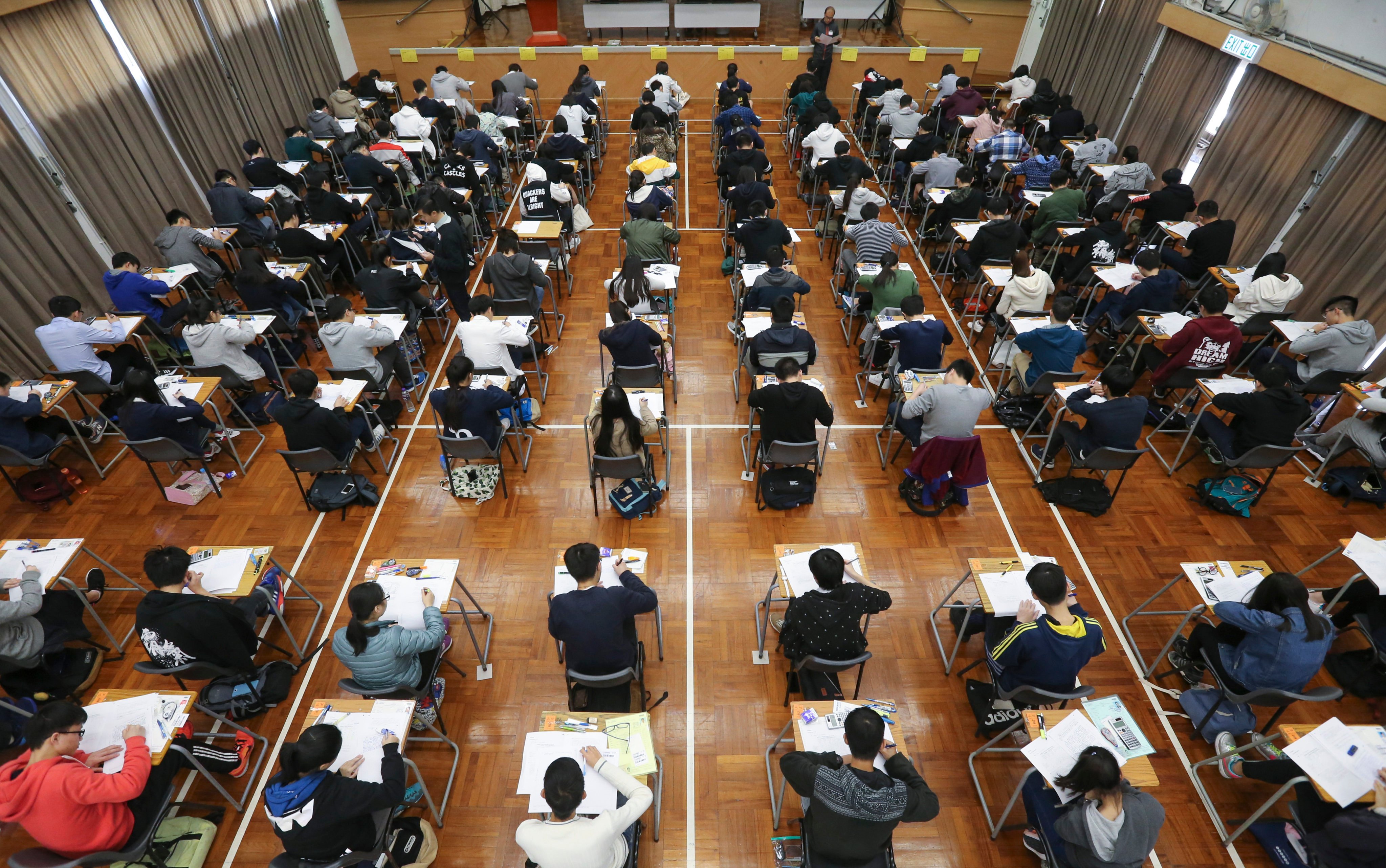 The Diploma of Secondary Education refers to Hong Kong’s university entrance examination. Photo: Dickson Lee