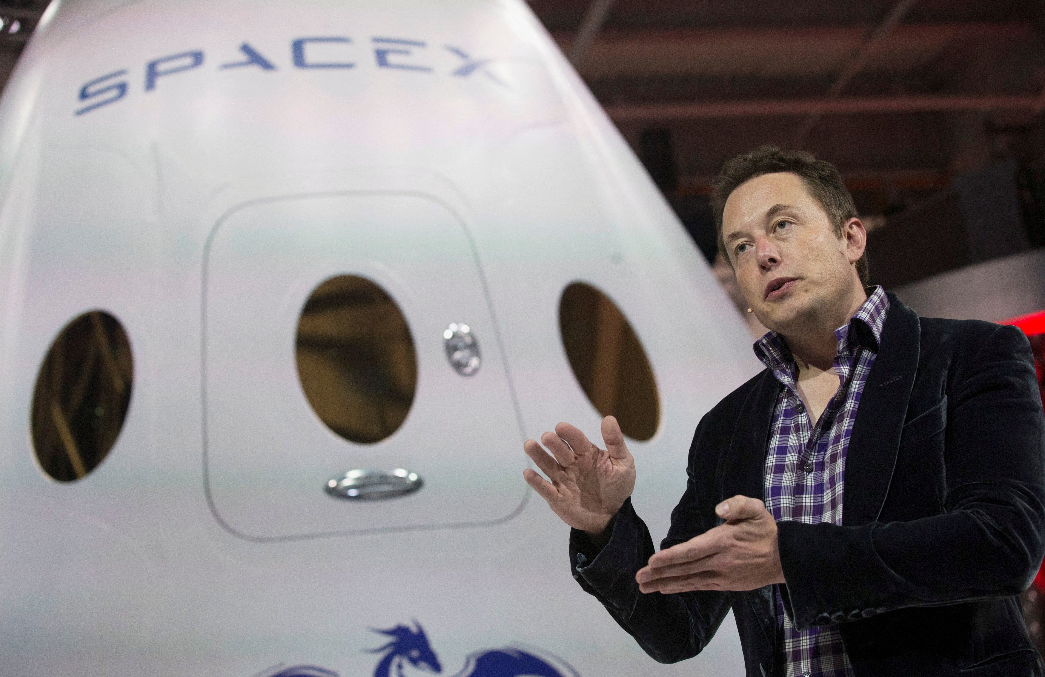 SpaceX CEO Elon Musk. Photo: Reuters