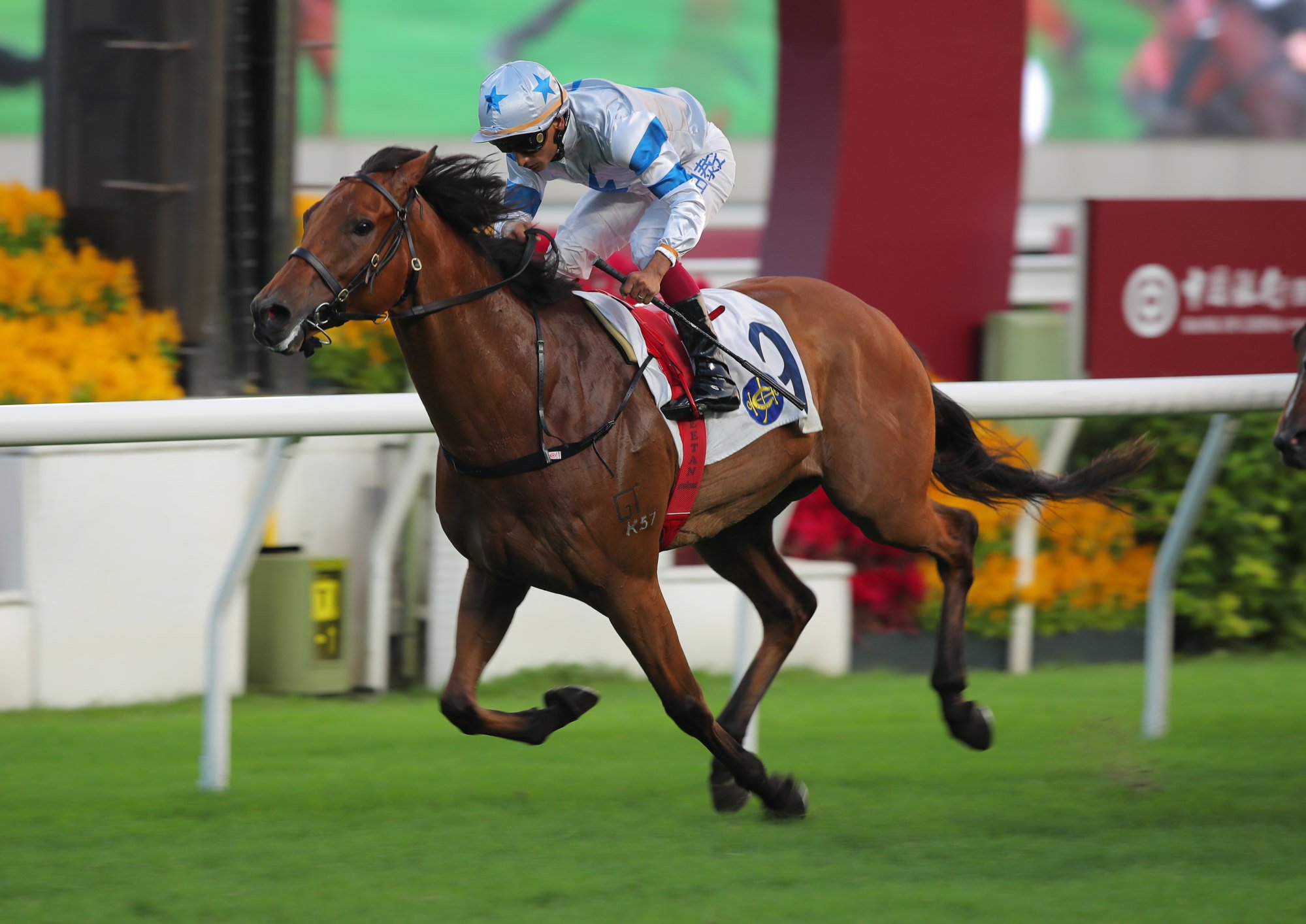 Karis Teetan boots home Silvery Breeze on his Hong Kong debut.