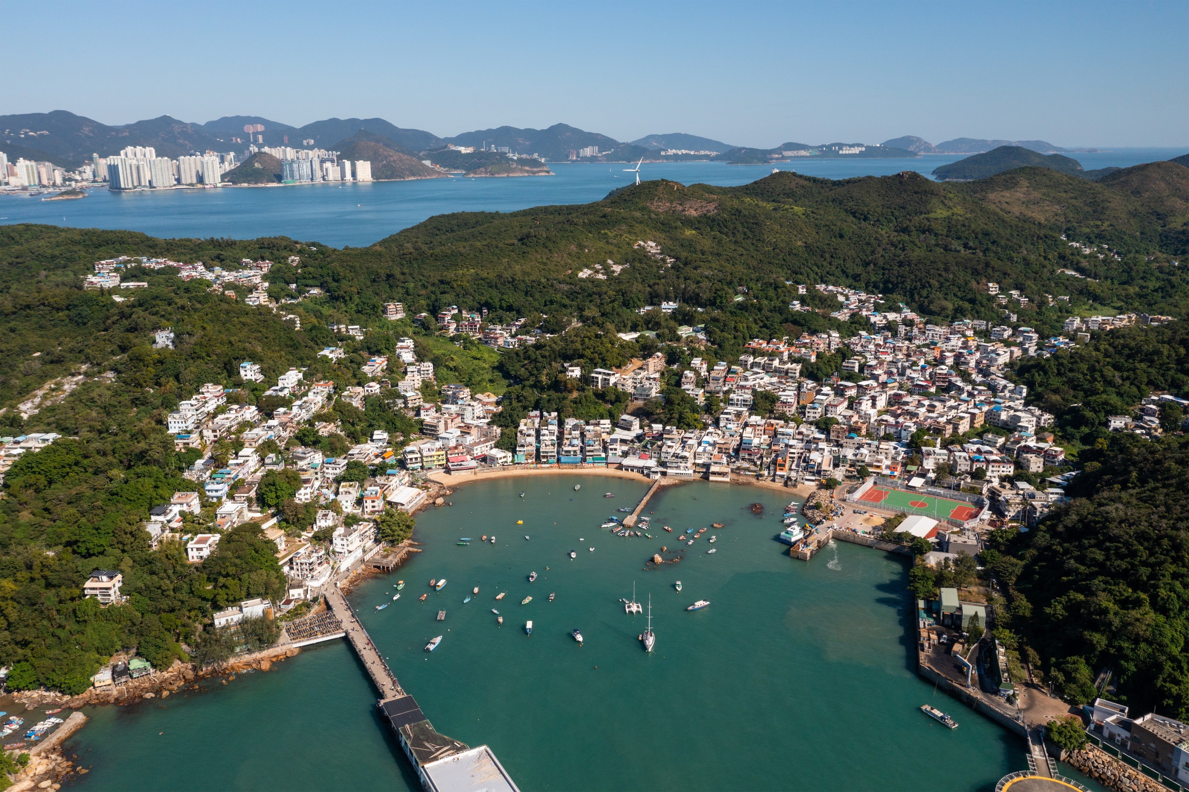 Lamma Island. The oil barge was passing through Hong Kong waters on its way to Huizhou when it collided with the fishing boat, a source has said. Photo: Shutterstock