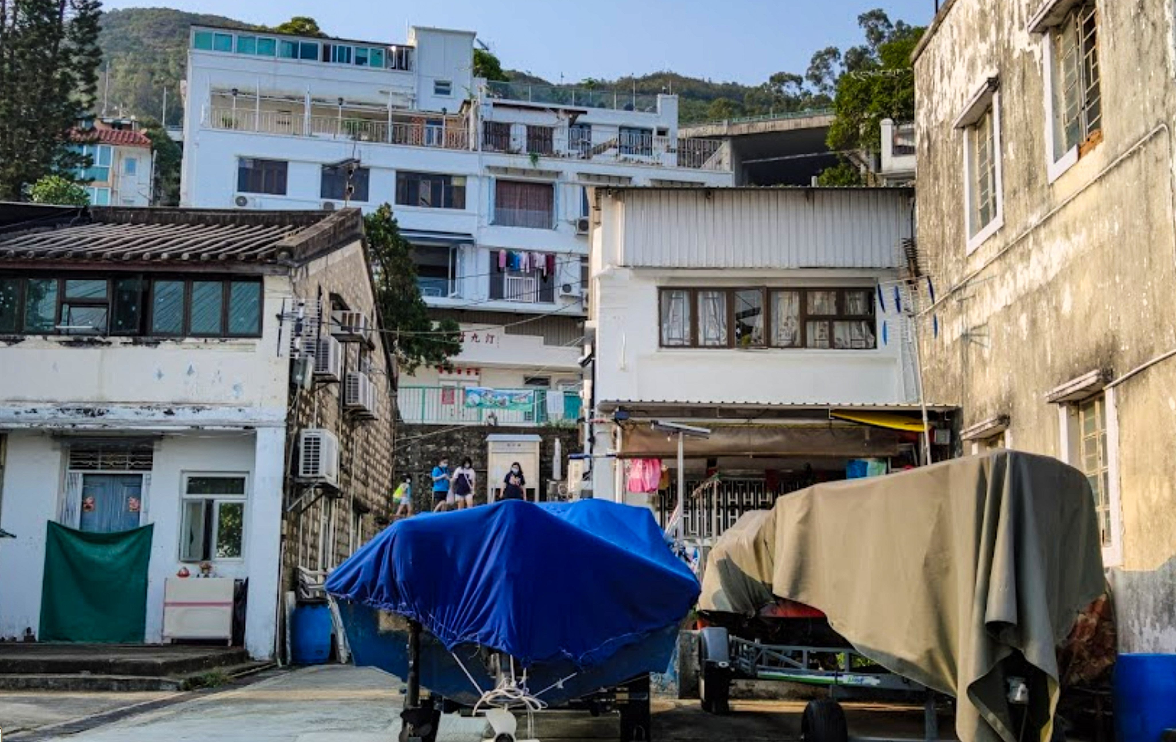 Ting Kau Village in New Territories. Police arrived at the scene after being alerted to the alleged assault and rape in the early hours of Monday. Photo: Google Maps