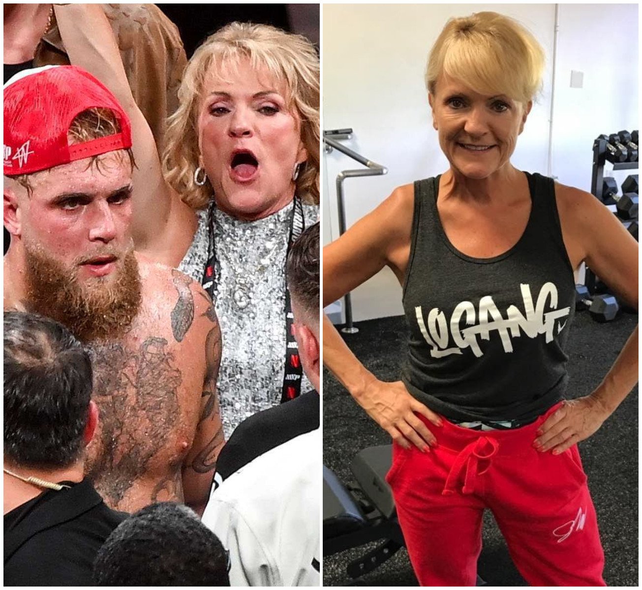 Jake Paul’s mum Pam Stepnick is a big supporter of her sons – and a YouTuber herself. Photos: @pam_stepnick/Instagram, Getty Images