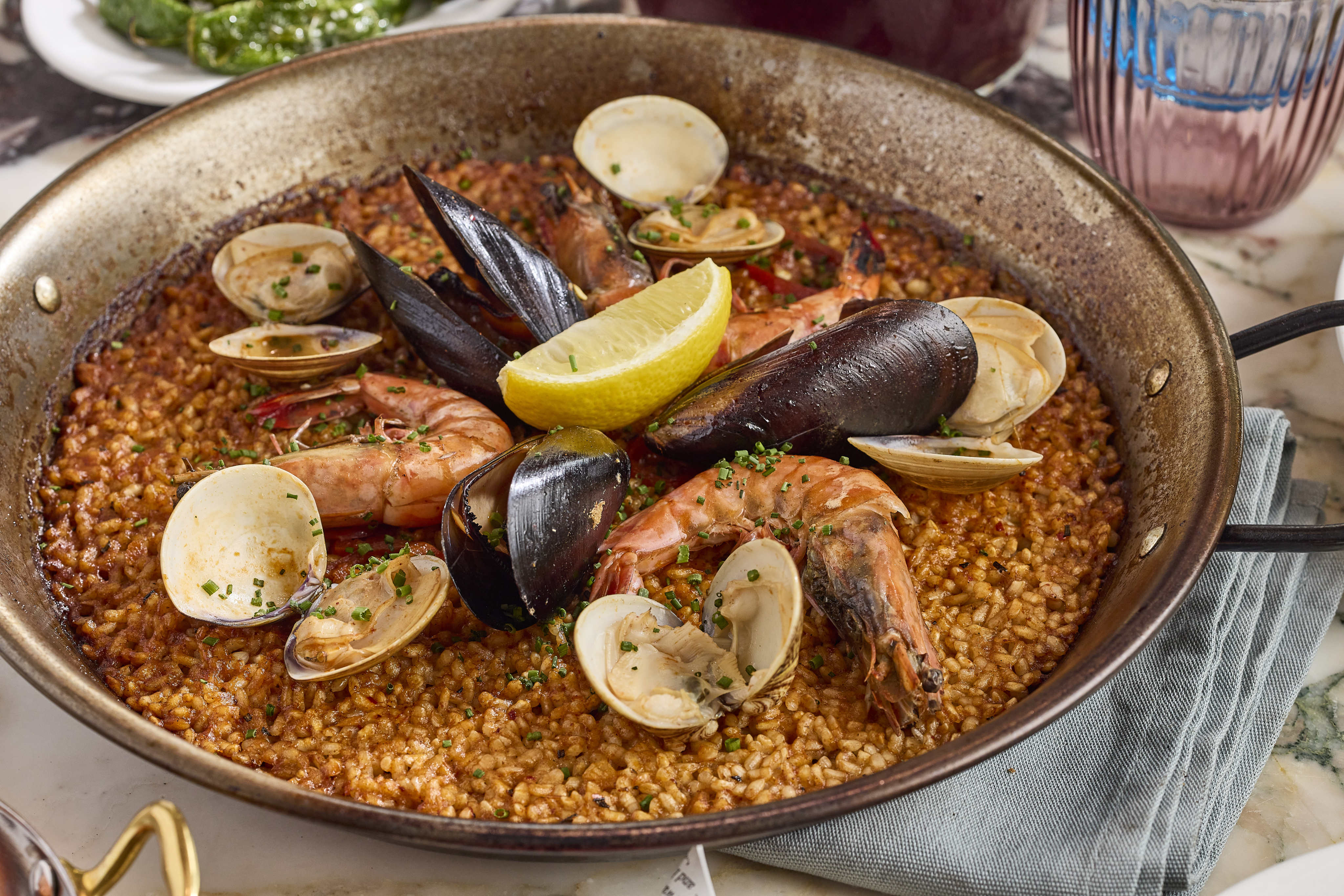 Qué Pasa’s seafood paella. Photo: Qué Pasa