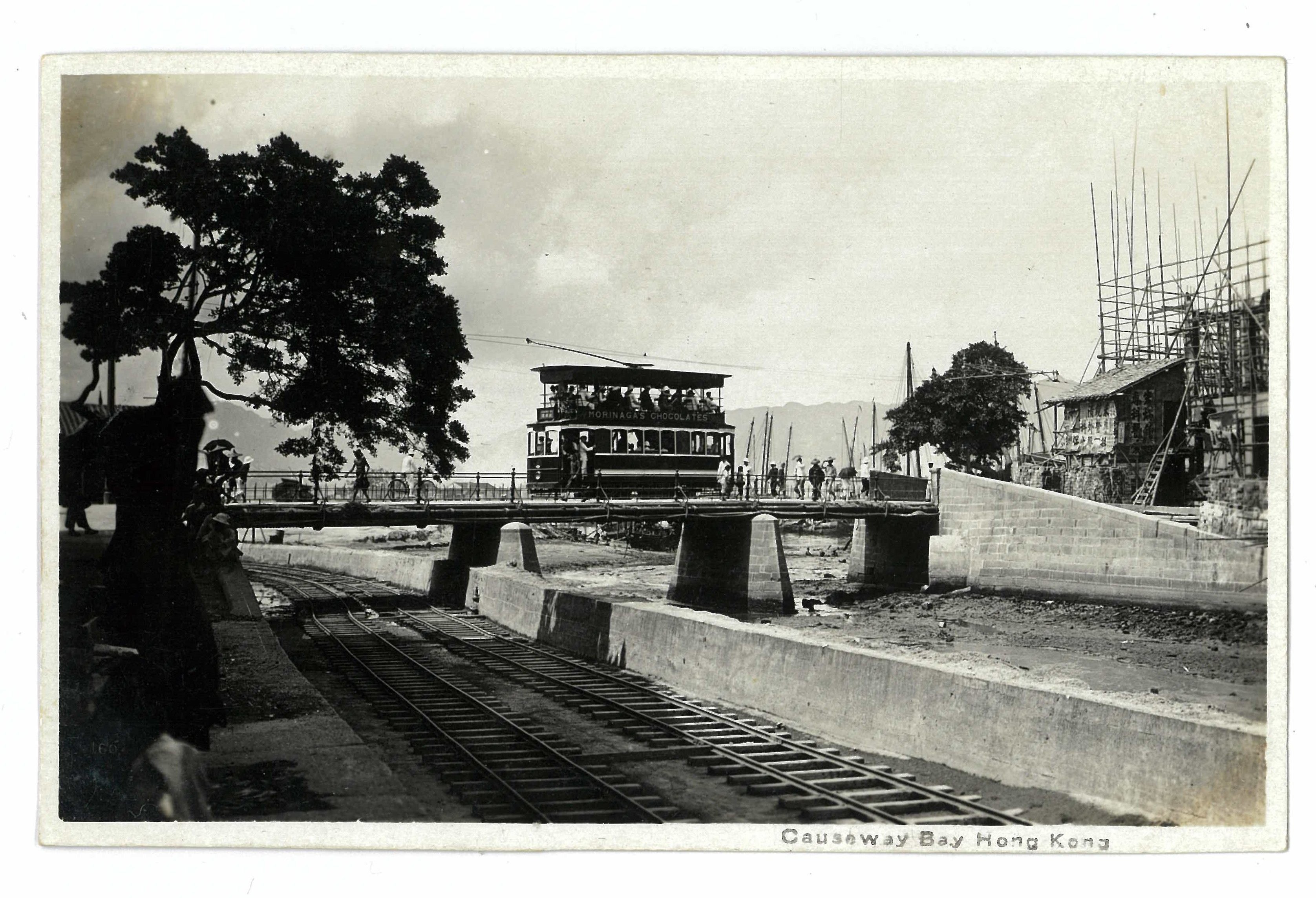 The now-demolished Bowrington Canal once flowed through Wan Chai and Causeway Bay; it has now been covered by Canal Road. Photo: Handout