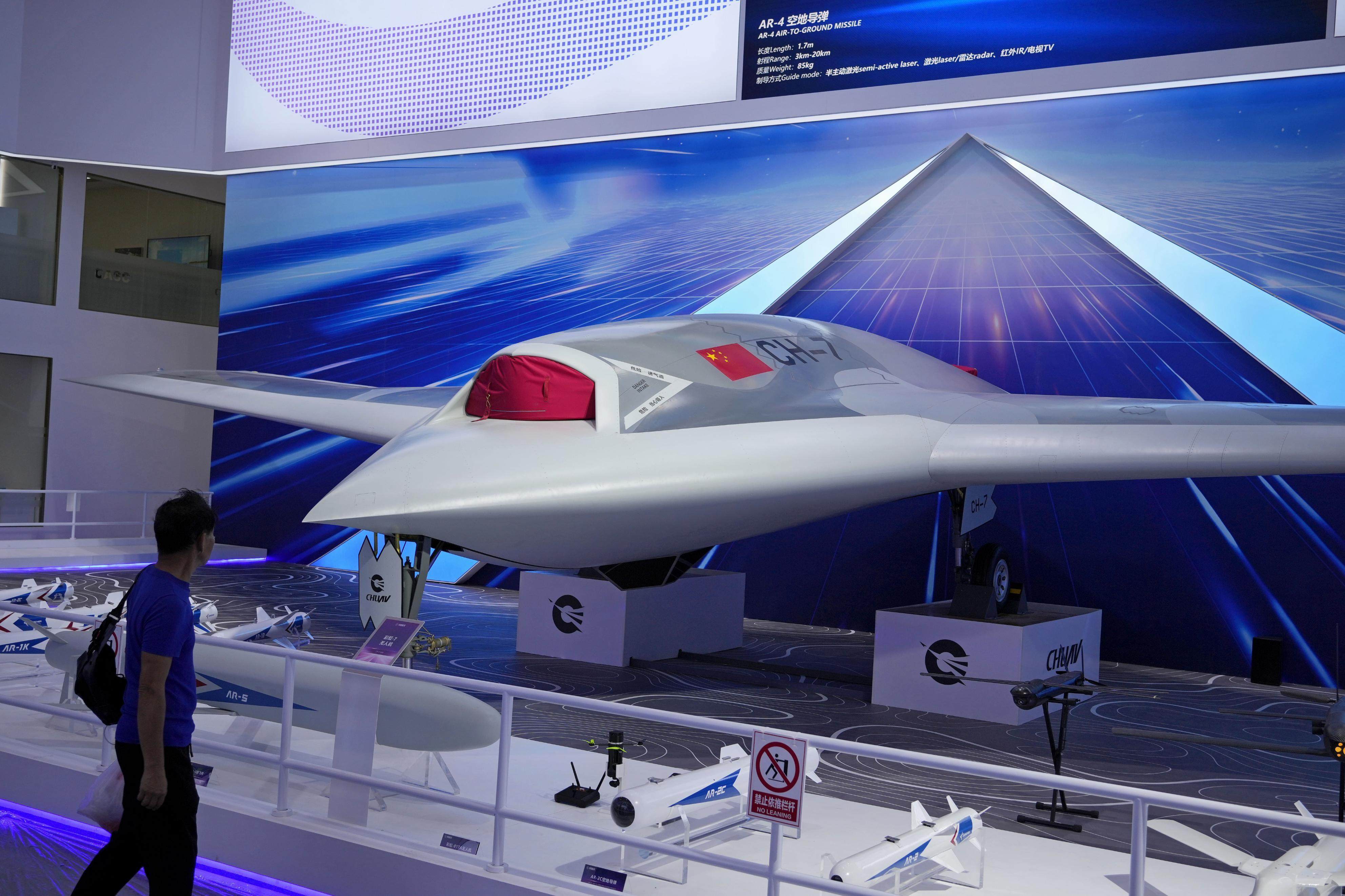 Beijing says there are “strict controls” on the export of Chinese military drones. Photo: Kyodo