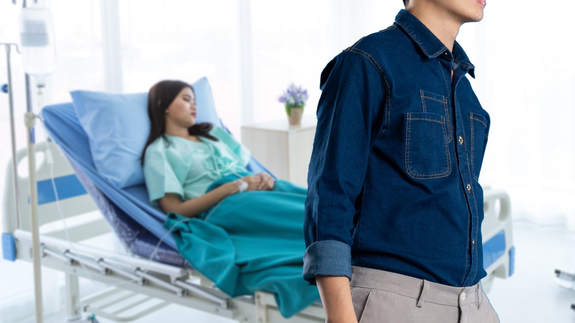 A man in China abandoned his newlywed wife after her late-stage cancer diagnosis, cutting off all contact and care. Photo: SCMP composite/Shutterstock