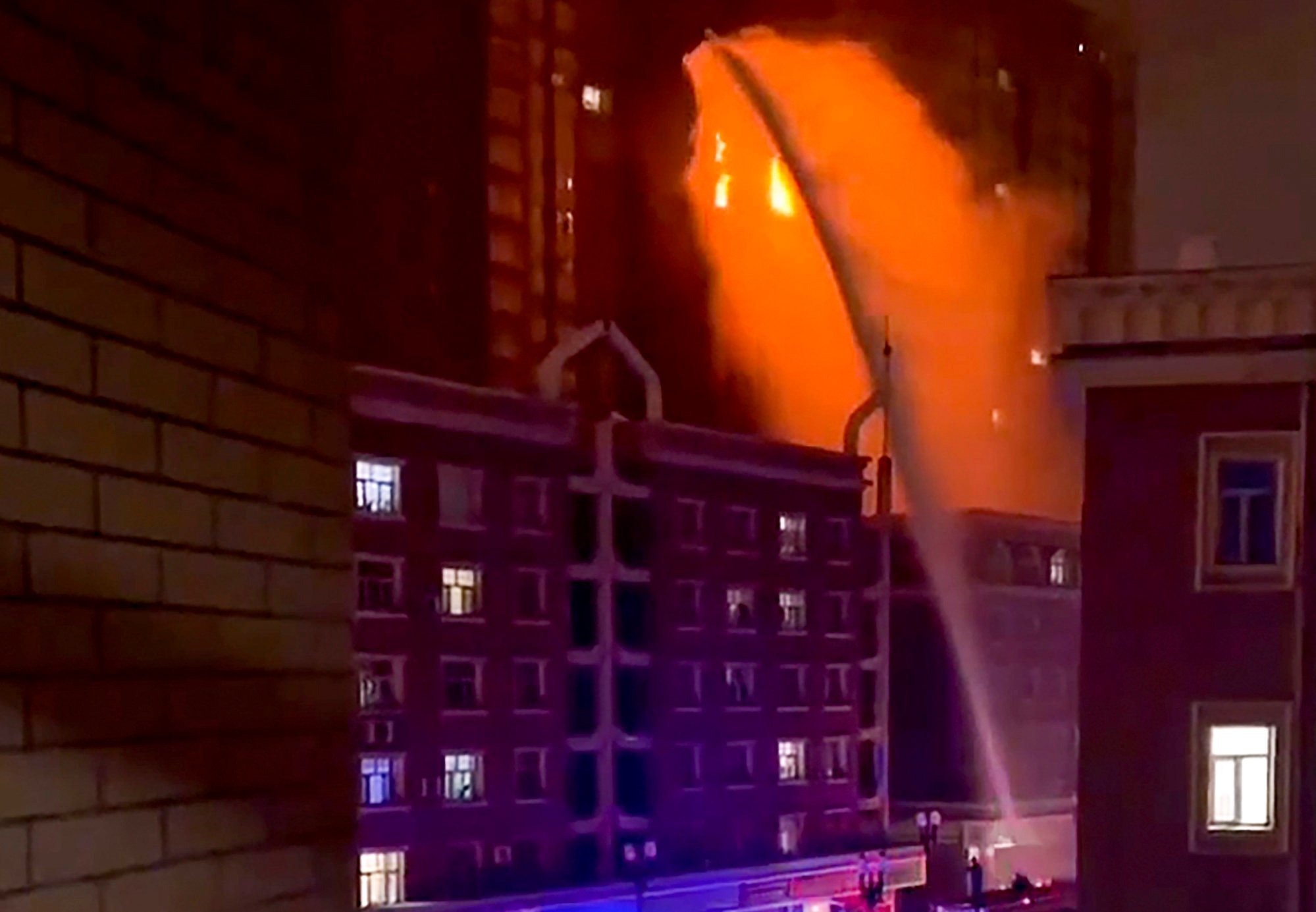 Many online observers criticised the woman’s plan to create a fire escape route, arguing it could jeopardise the safety of other residents by compromising the building’s structural integrity. Photo: AP