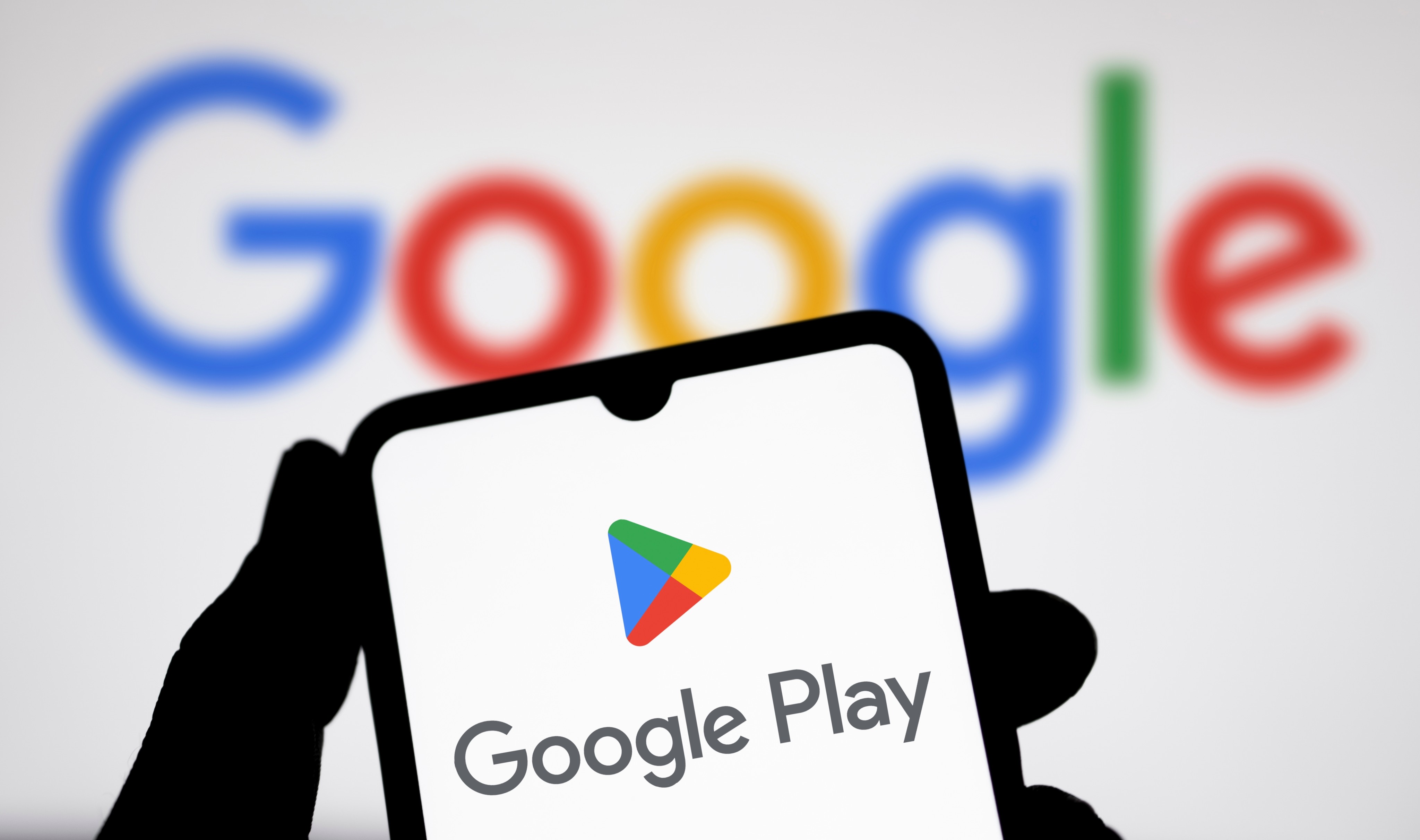 Google Play, the official online store for Android-based apps. Photo: Shutterstock