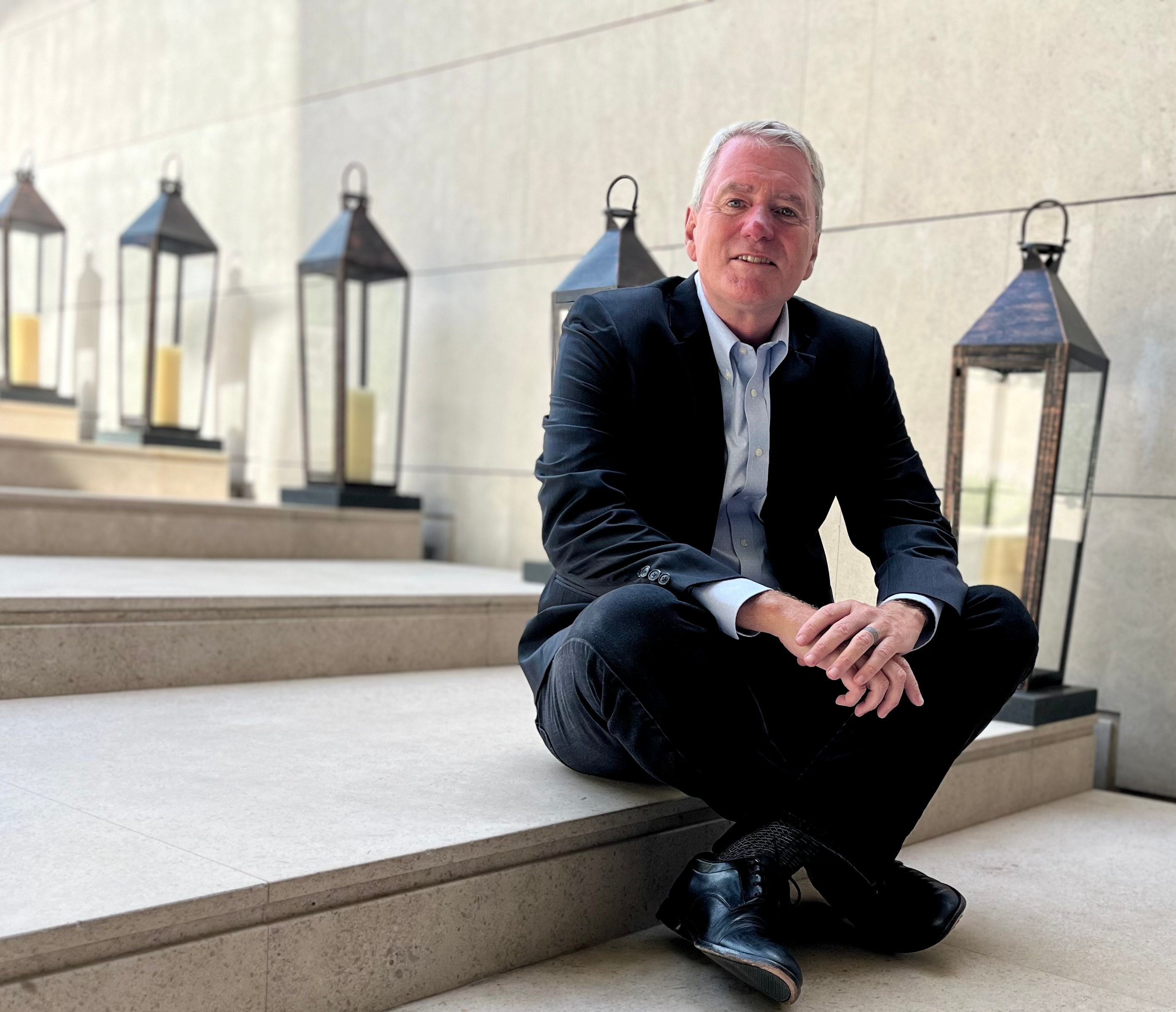 John Wood, founder of U-Go, a non-profit organisation that helps economically disadvantaged young women across the developing world attend university, at Hong Kong in November 2024. Photo: Kylie Knott
