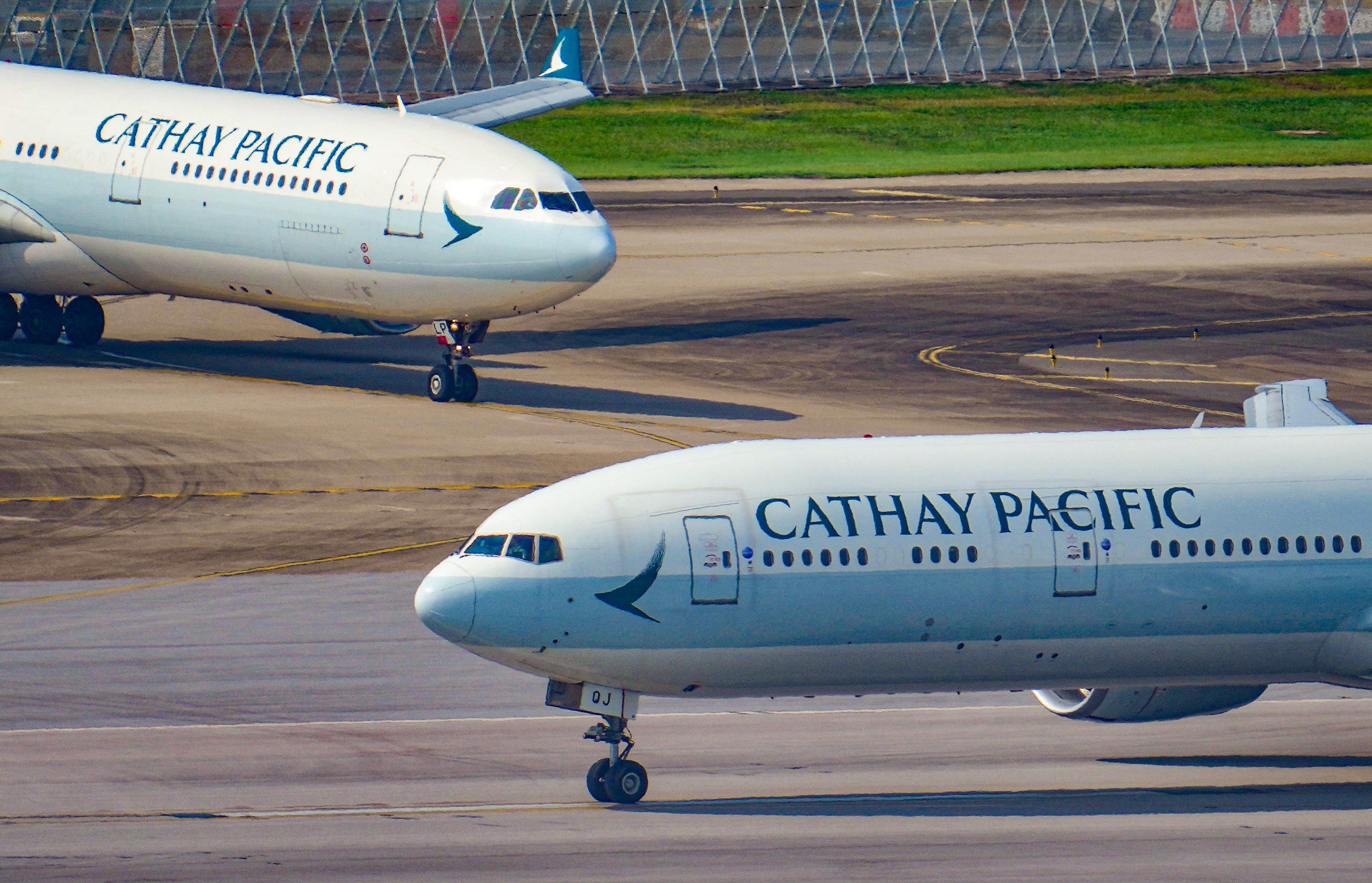 Cathay Pacific will raise staff salaries by 3.8 per cent on average in 2025. Photo: May Tse