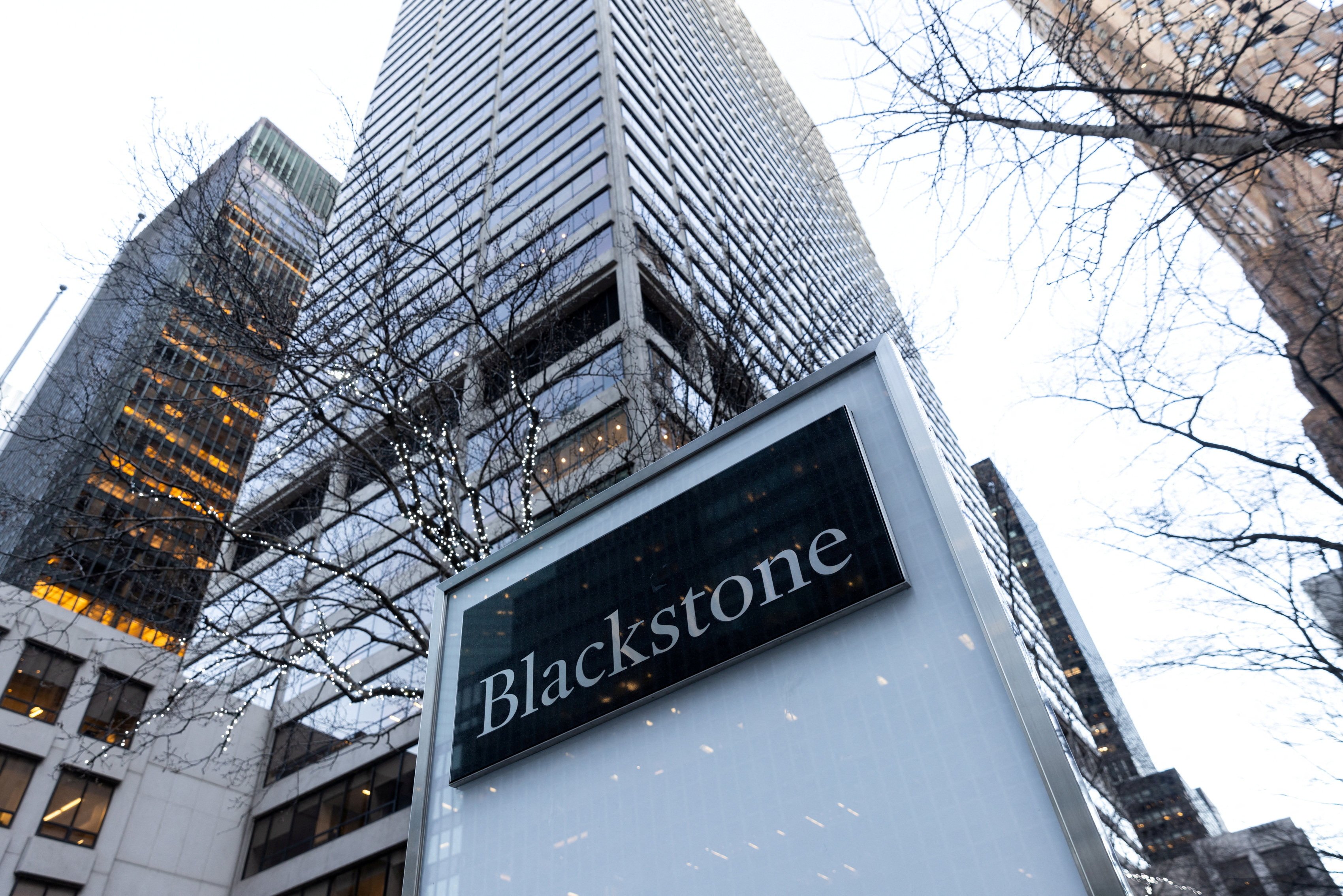 The Blackstone Group headquarters in New York City, pictured on January 18, 2023. Photo: Reuters