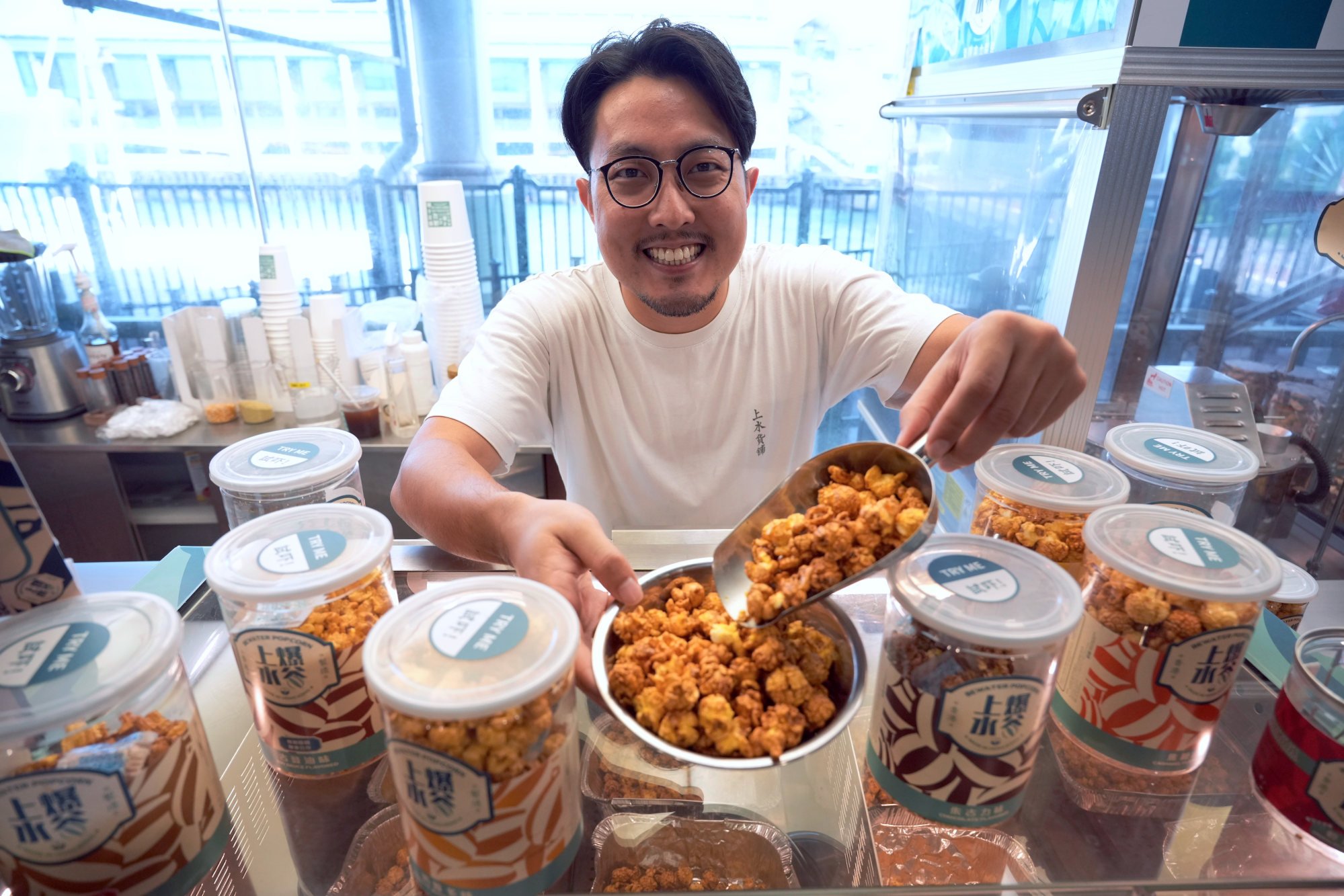 Dream Law, co-founder of Be Water Popcorn, has said that while the brand expanded during the pandemic, it faced major challenges after restrictions were lifted. Photo: May Tse