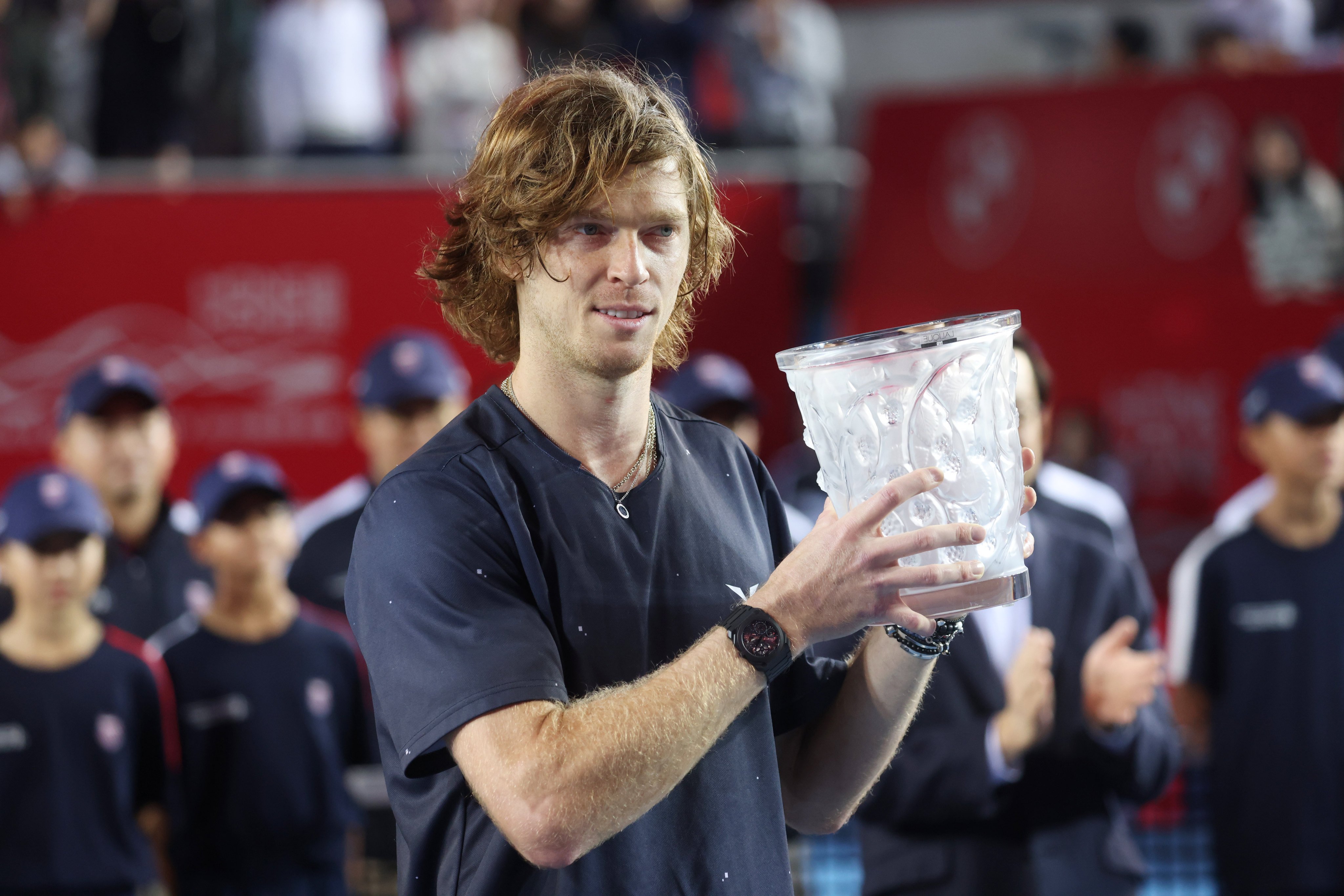 Hong Kong Open tennis champion Andrey Rublev returns in 2025 to defend his 2024 title. Photo: Yik Yeung-man