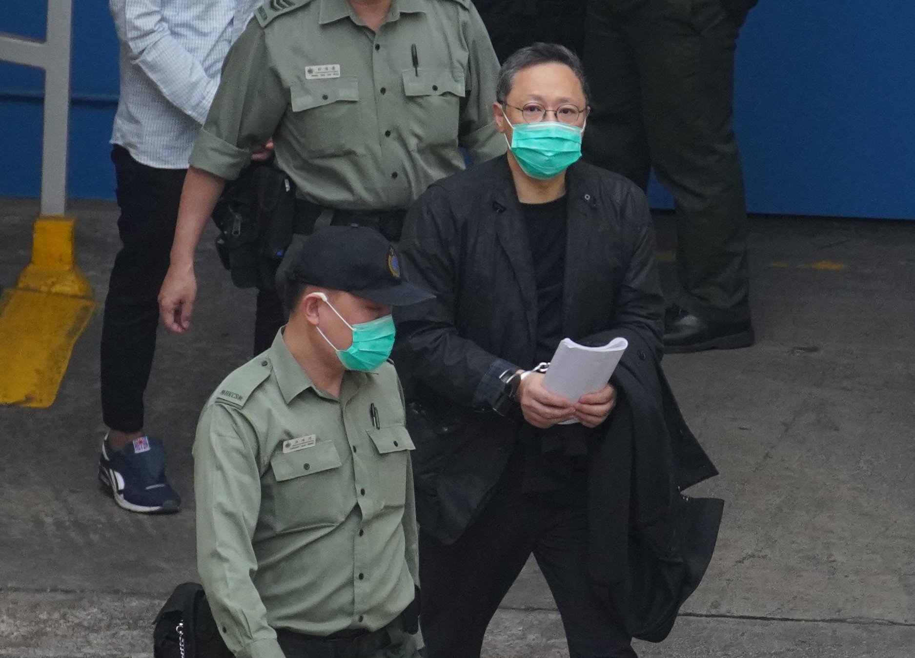 Legal scholar Benny Tai leaves the Lai Chi Kok Reception Centre in 2021. He was deemed the scheme mastermind and jailed for 10 years. Photo: Winson Wong