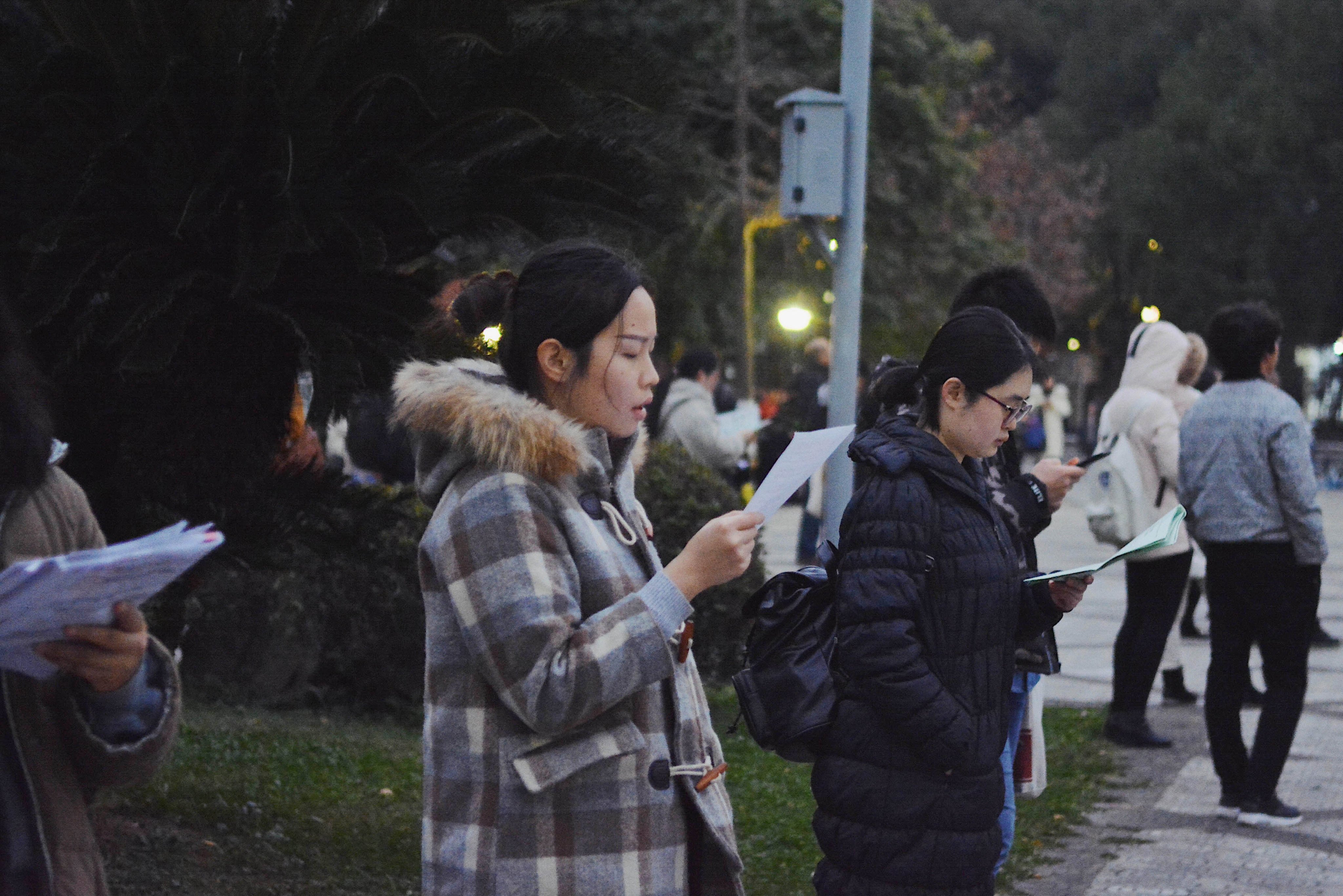 Students hoping to pursue advanced degrees prepare for the national postgraduate entrance exam in China’s Hunan province. Photo: Xinhua