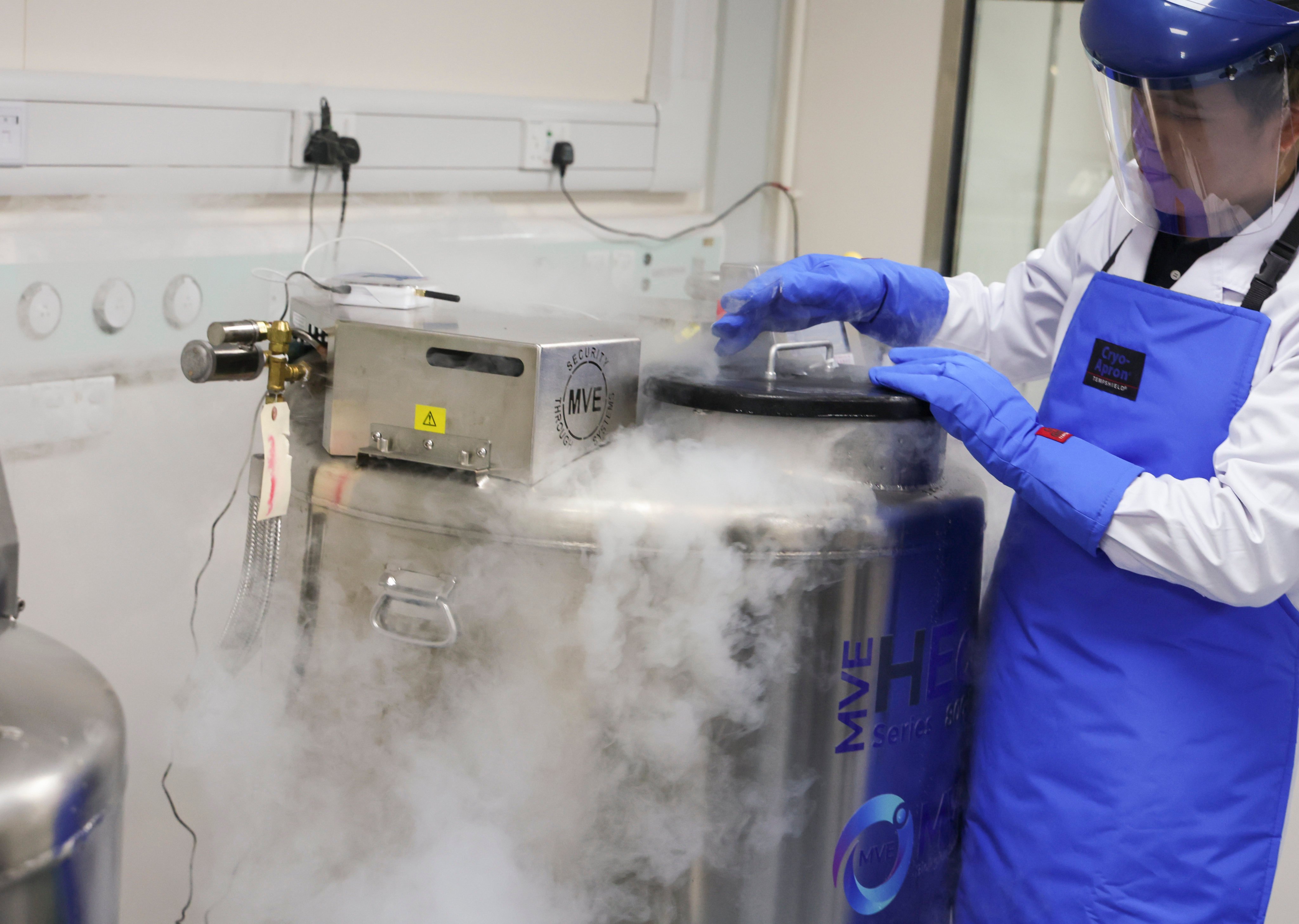 The new research facility offers a one-stop support platform for clinical trials, with a biobank capacity of more than 400,000 samples including tissues, blood, cells and DNA. Photo: Dickson Lee