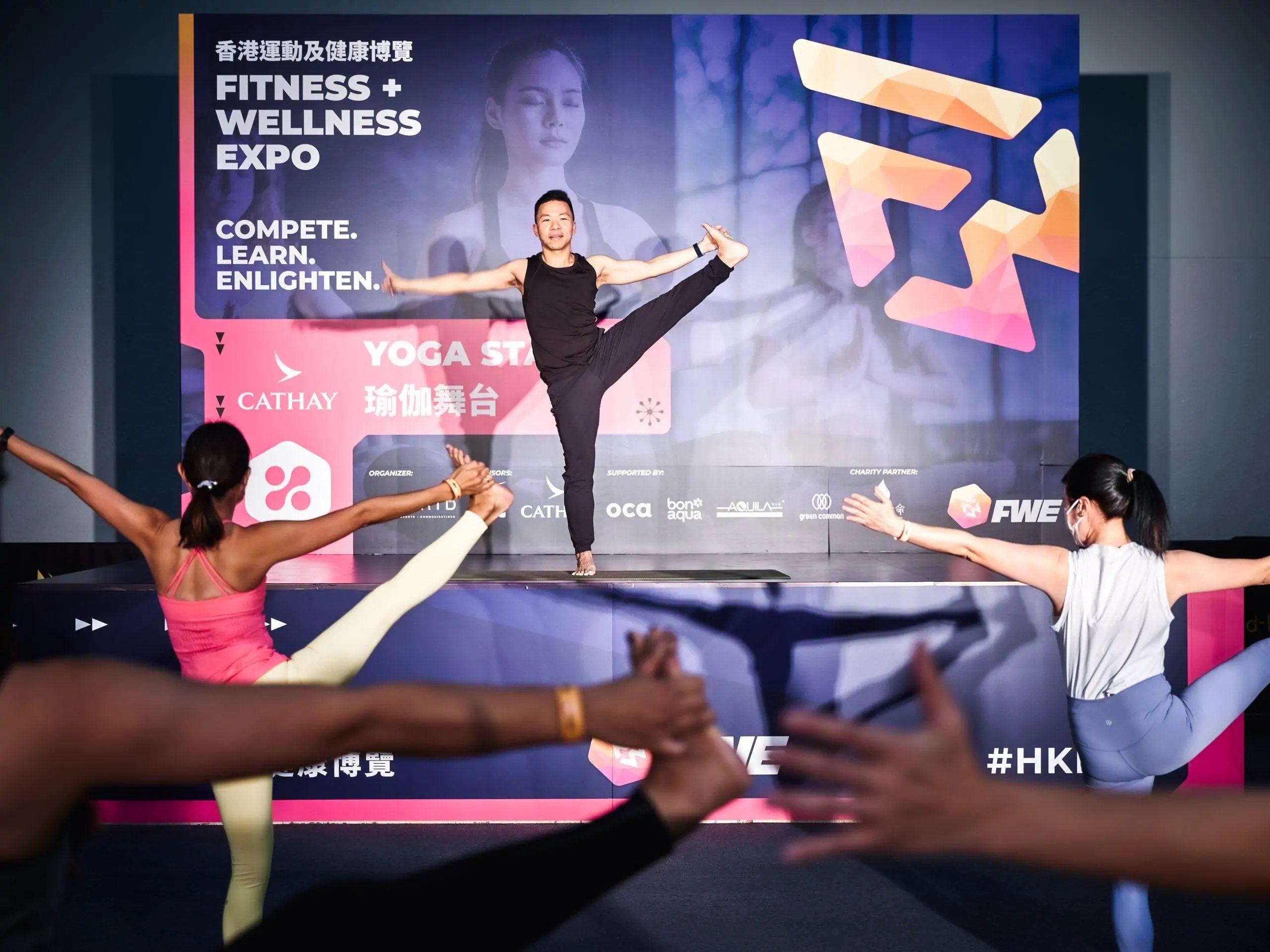 One of our picks of the best wellness activities in Hong Kong this weekend, the Hong Kong Fitness and Wellness Expo 2024 will feature more than 100 group classes and the Hyrox fitness race. Photo: HKFWE