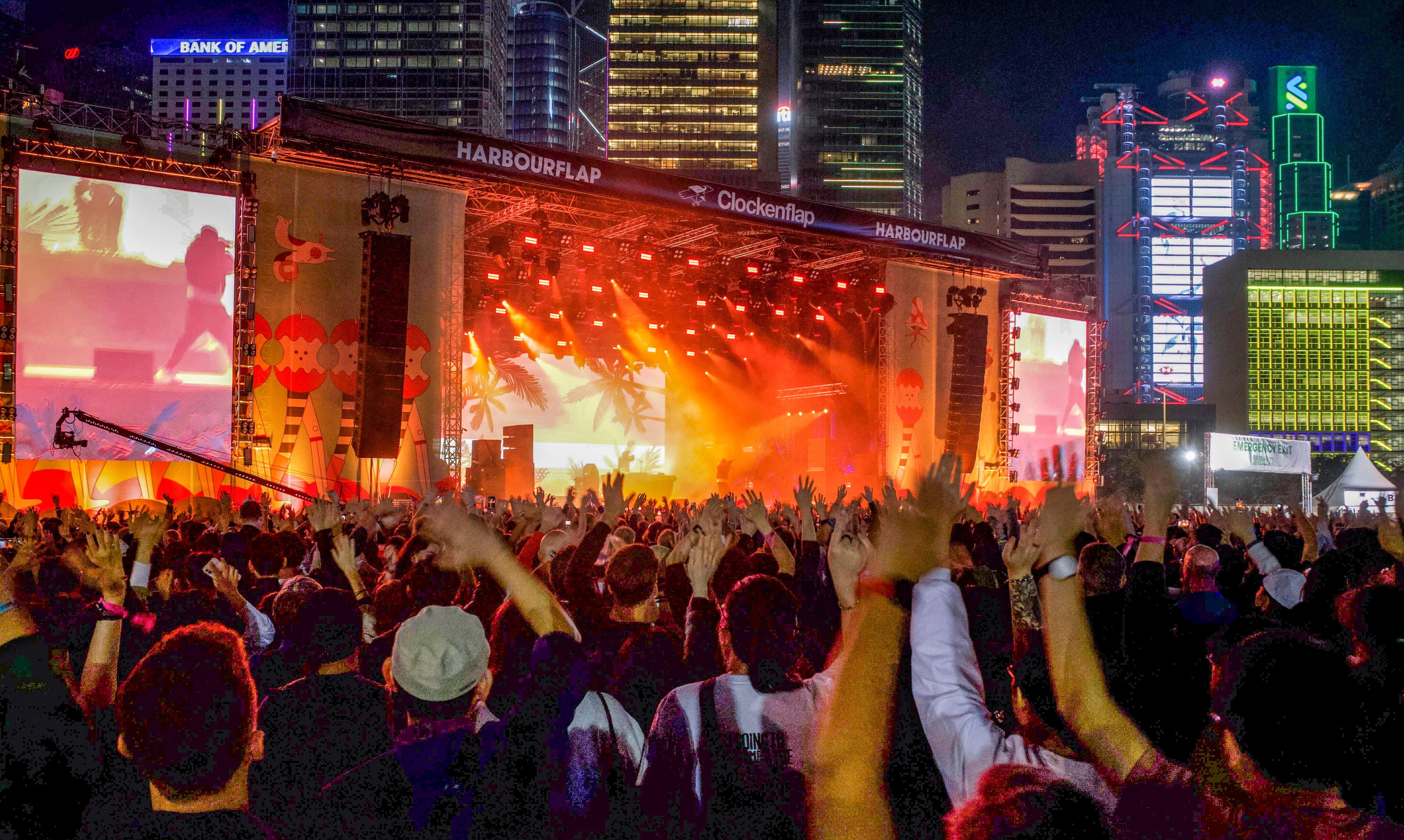 The Clockenflap music festival has come a long way since 2008, becoming one of the biggest events on Hong Kong’s social calendar. Photo: Sun Yeung