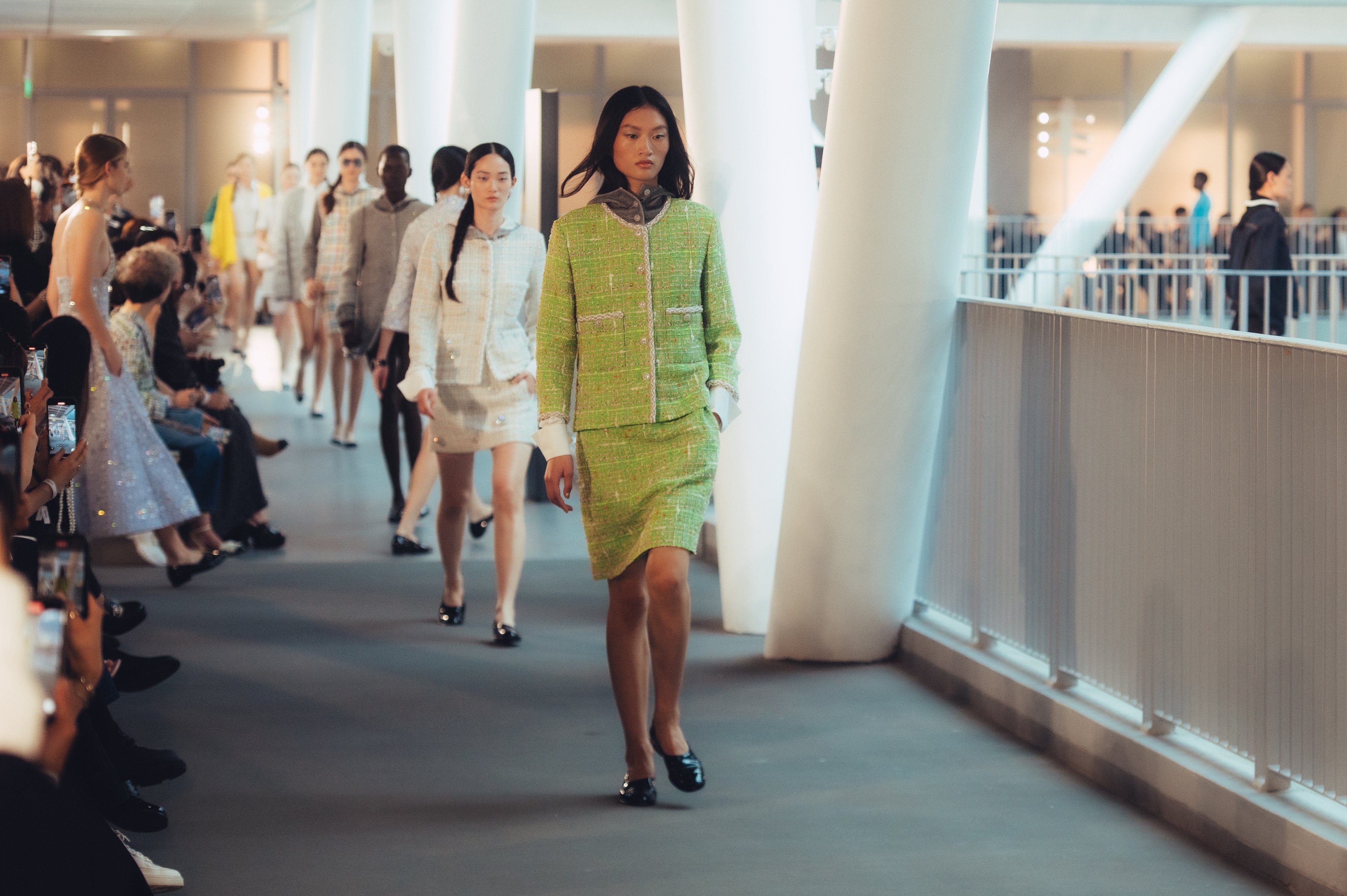 Chanel restaged its Marseille cruise 2024-25 show in Hong Kong. Photo: Handout