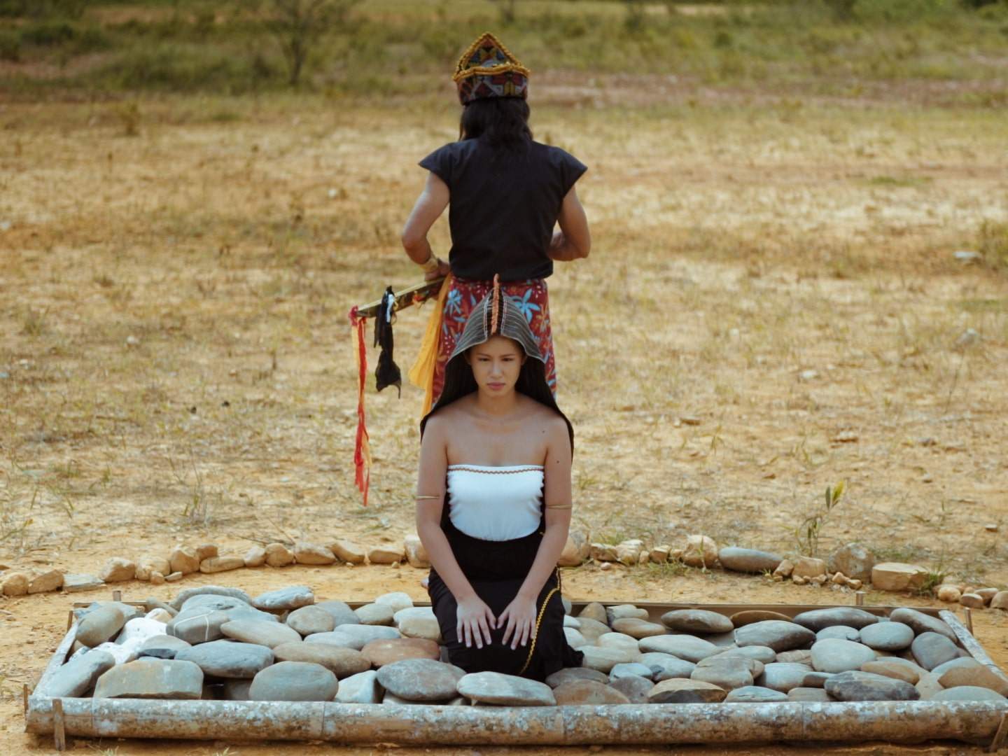 A still from the Dusun-language film Sinakagon. Photo: Stephen Q Films