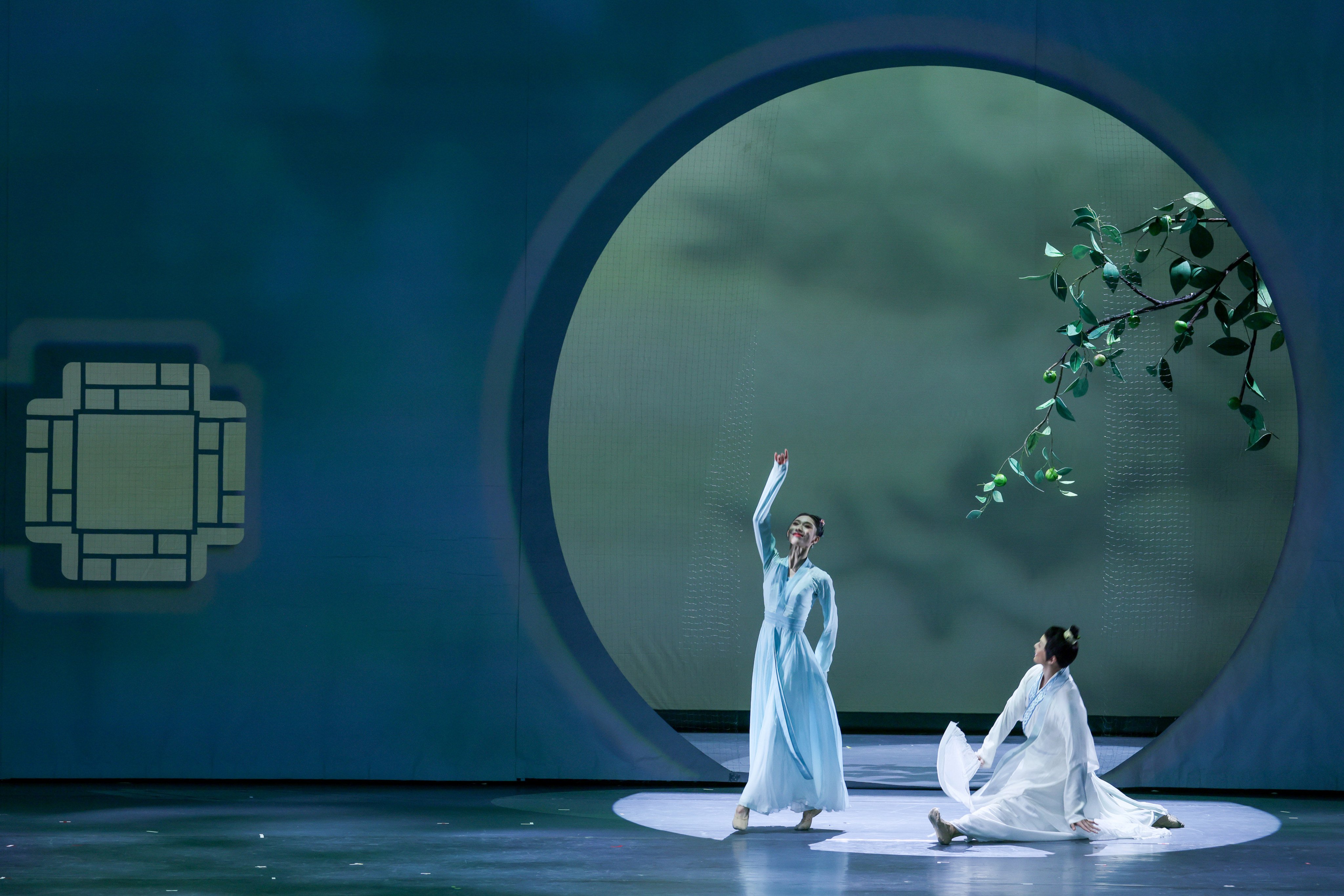 A scene in dance drama Azure After The Rain, staged during the China Shanghai International Art Festival in 2024. Photo: Handout