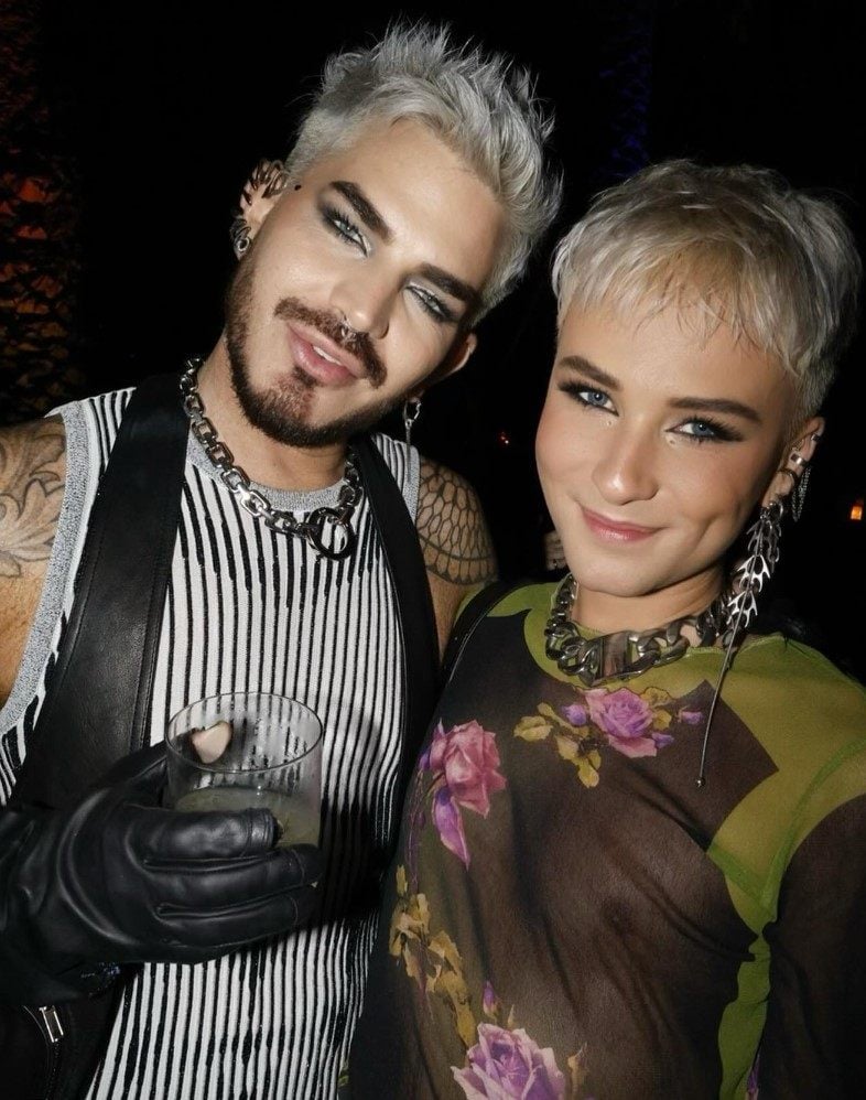 Adam Lambert and Oliver Gliese went public with their relationship in early 2021. Photo: @olivergliese/Instagram