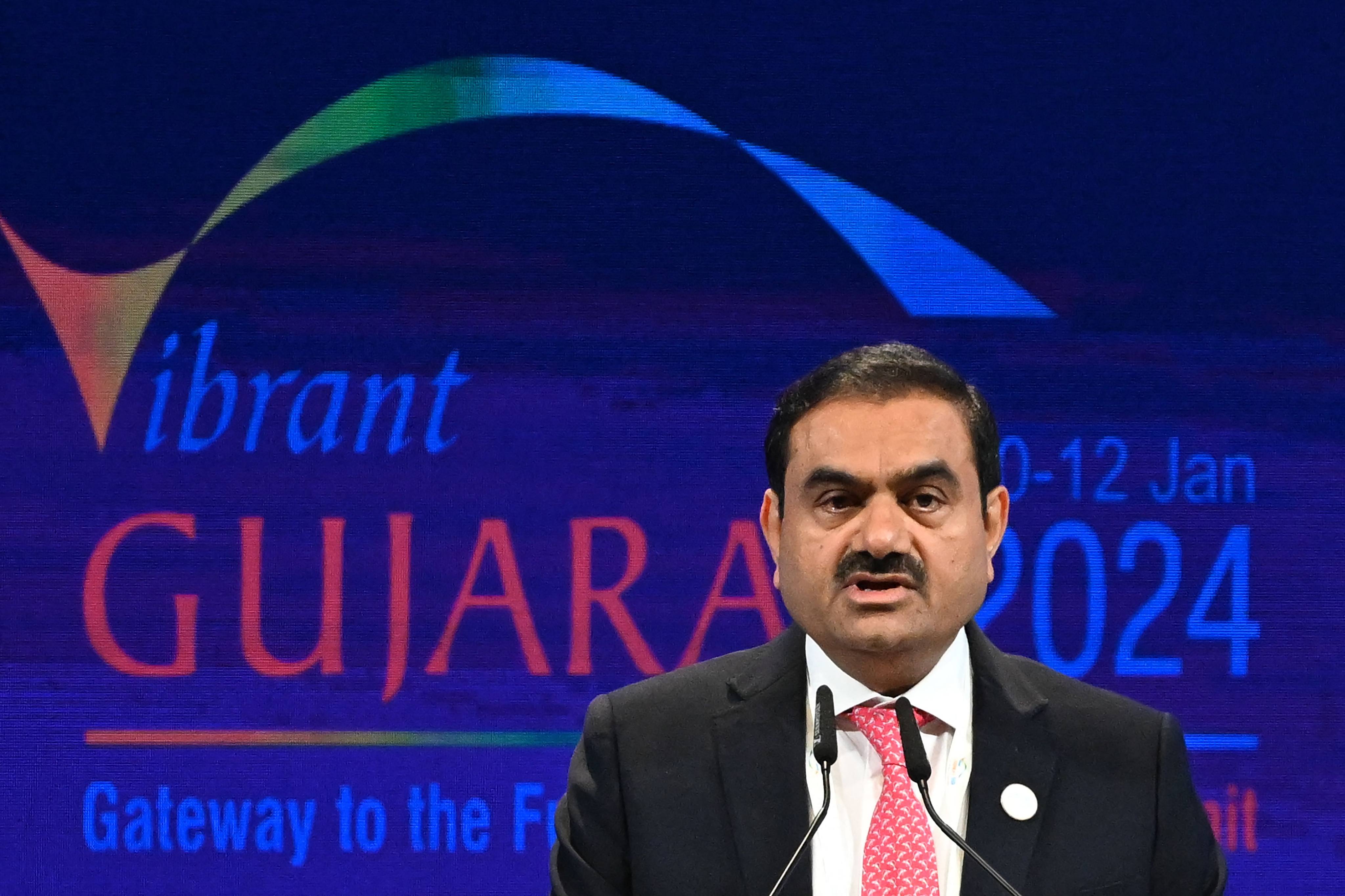 Indian tycoon Gautam Adani has been charged in the United States with bribery and fraud. Photo: AFP