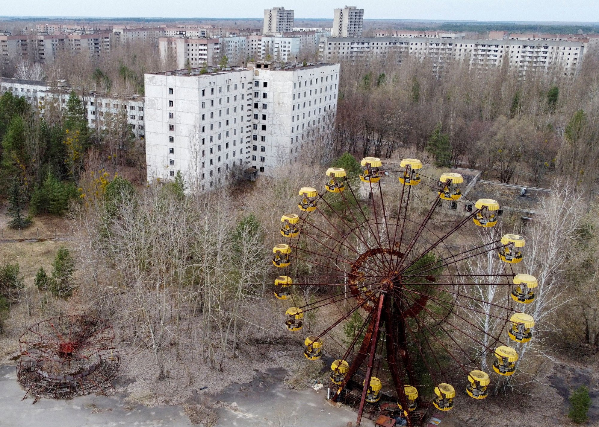 The abandoned city of Pripyat near the Chernobyl Nuclear Power Plant, Ukraine. File photo: Reuters