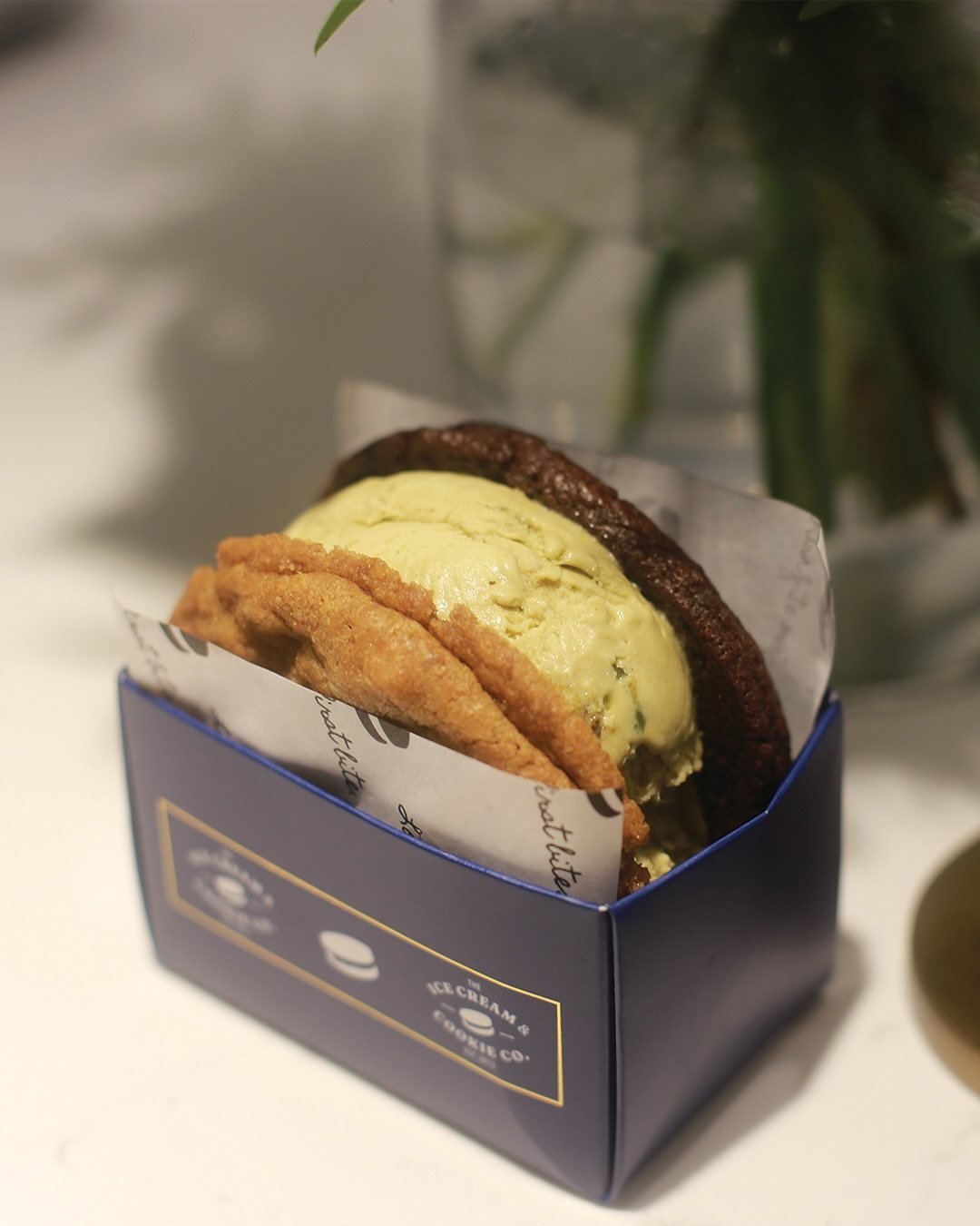 An ice cream sandwich from The Ice Cream and Cookie Co. in Sheung Wan, Hong Kong. They give her a reminder of home, American designer Britta Butler tells the Post. Photo: Instagram/@icrecreamcookieco.hk